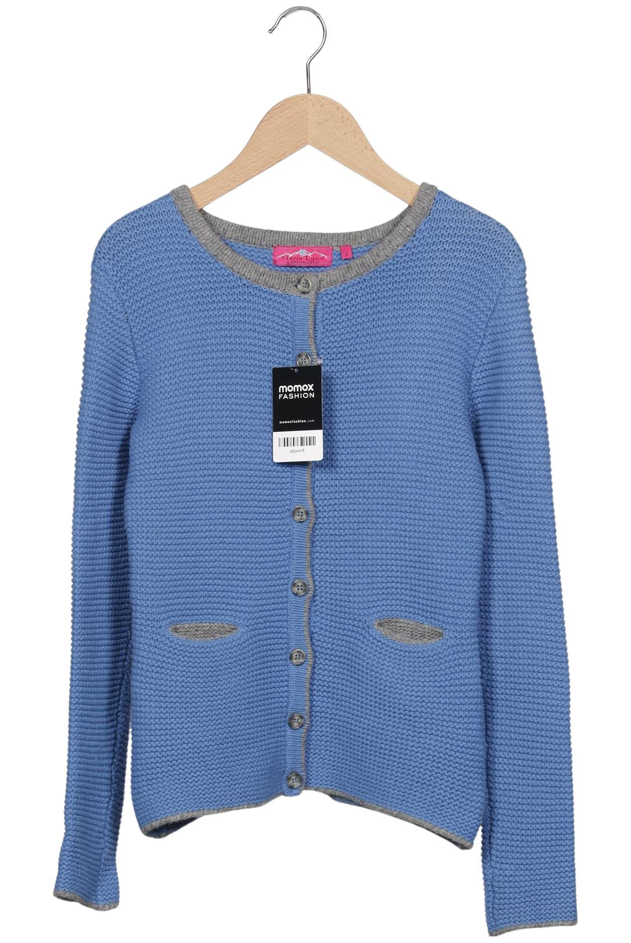 

Marie Lund Damen Strickjacke, blau, Gr. 36