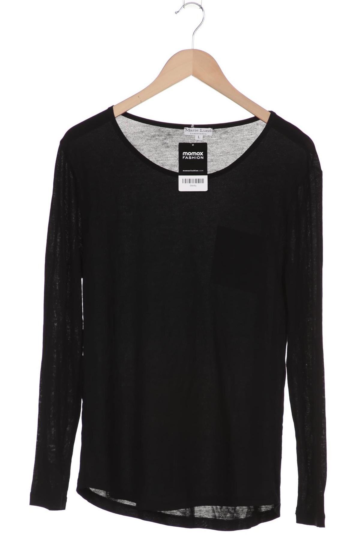 

Marie Lund Damen Langarmshirt, schwarz