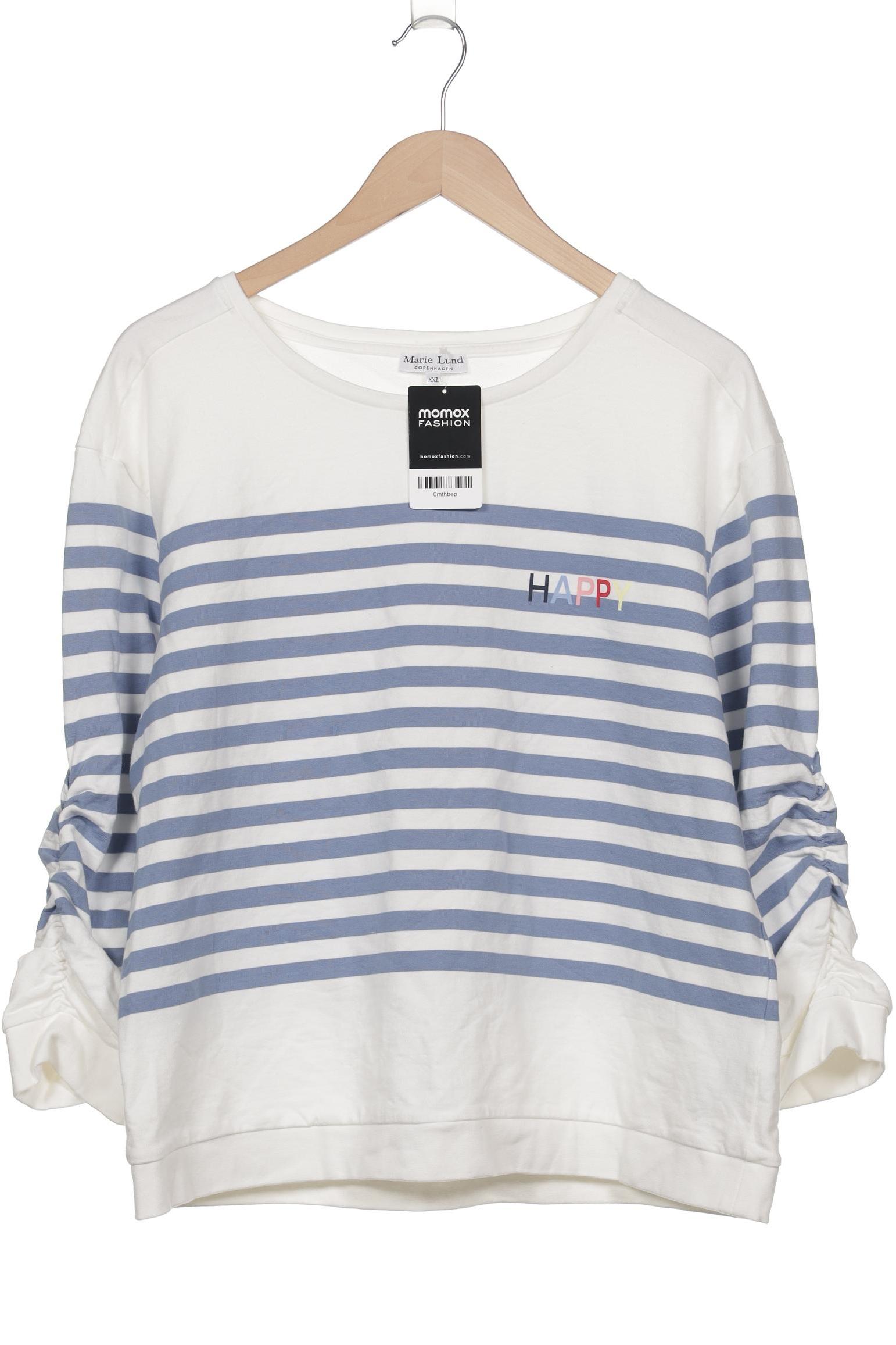 

Marie Lund Damen Sweatshirt, weiß, Gr. 46