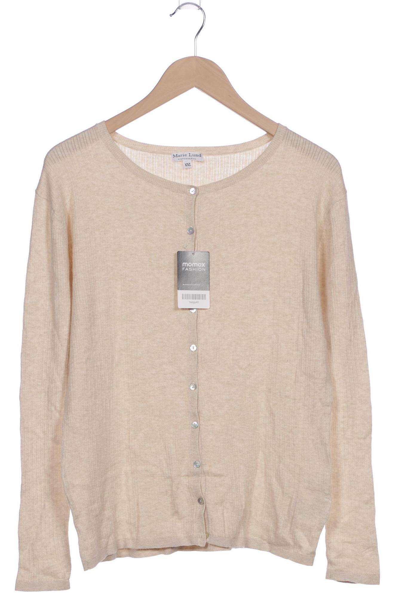 

Marie Lund Damen Strickjacke, beige, Gr. 46