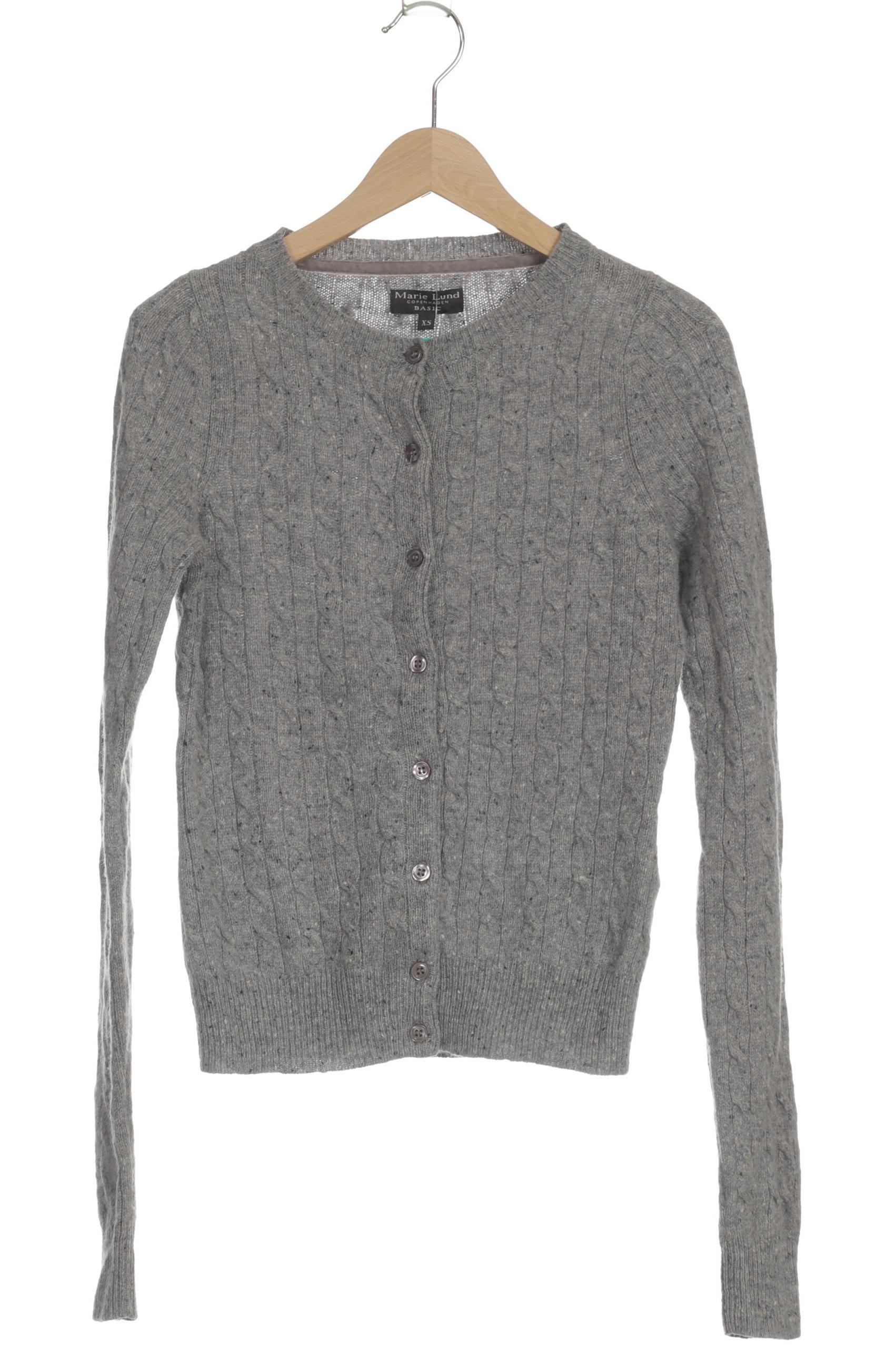 

Marie Lund Damen Strickjacke, grau, Gr. 34
