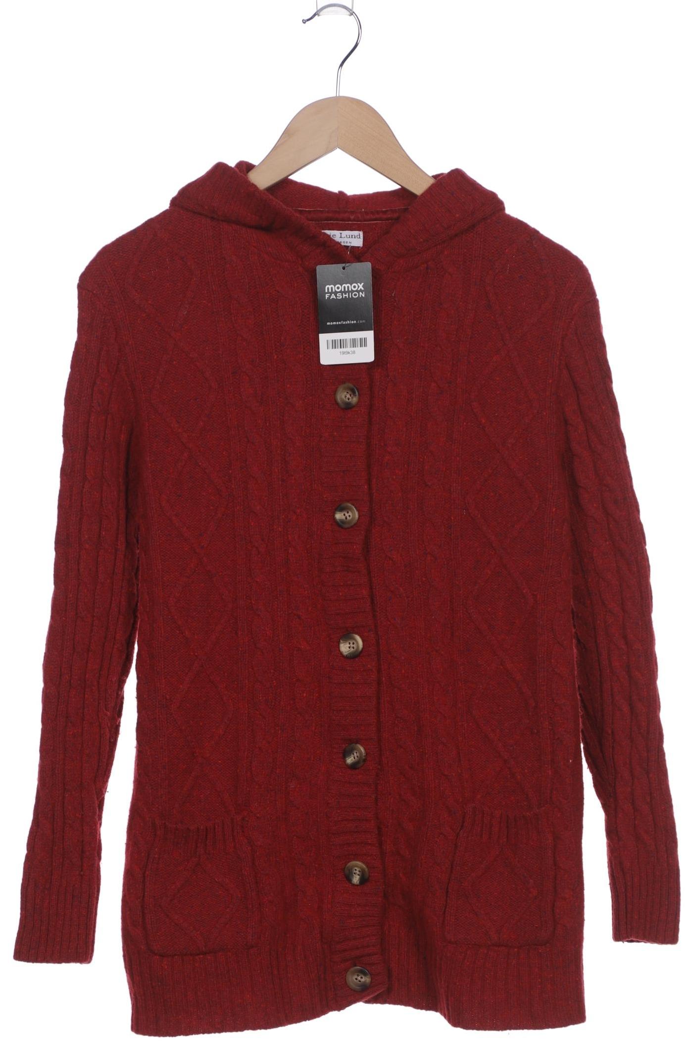

Marie Lund Damen Strickjacke, rot, Gr. 46