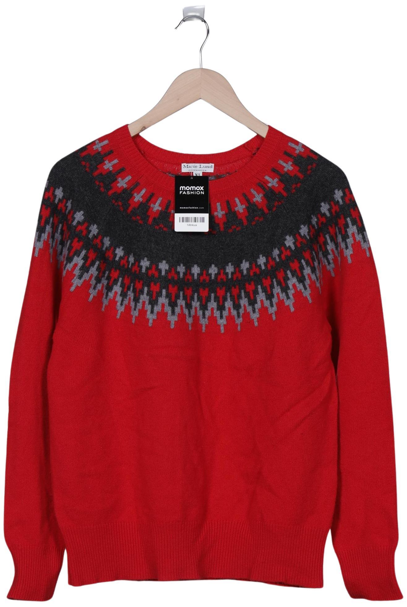 

Marie Lund Damen Pullover, rot, Gr. 44