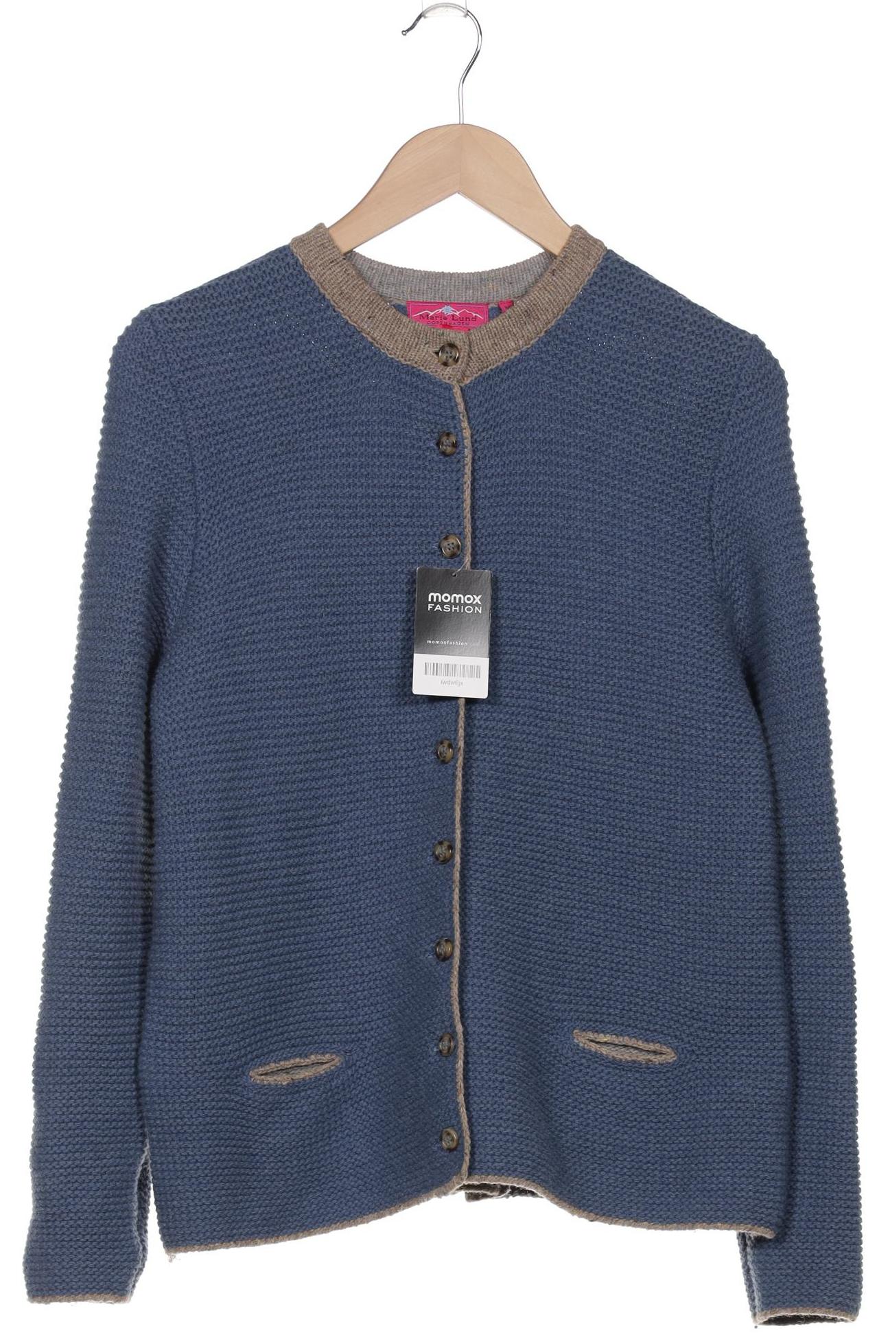 

Marie Lund Damen Strickjacke, blau, Gr. 38