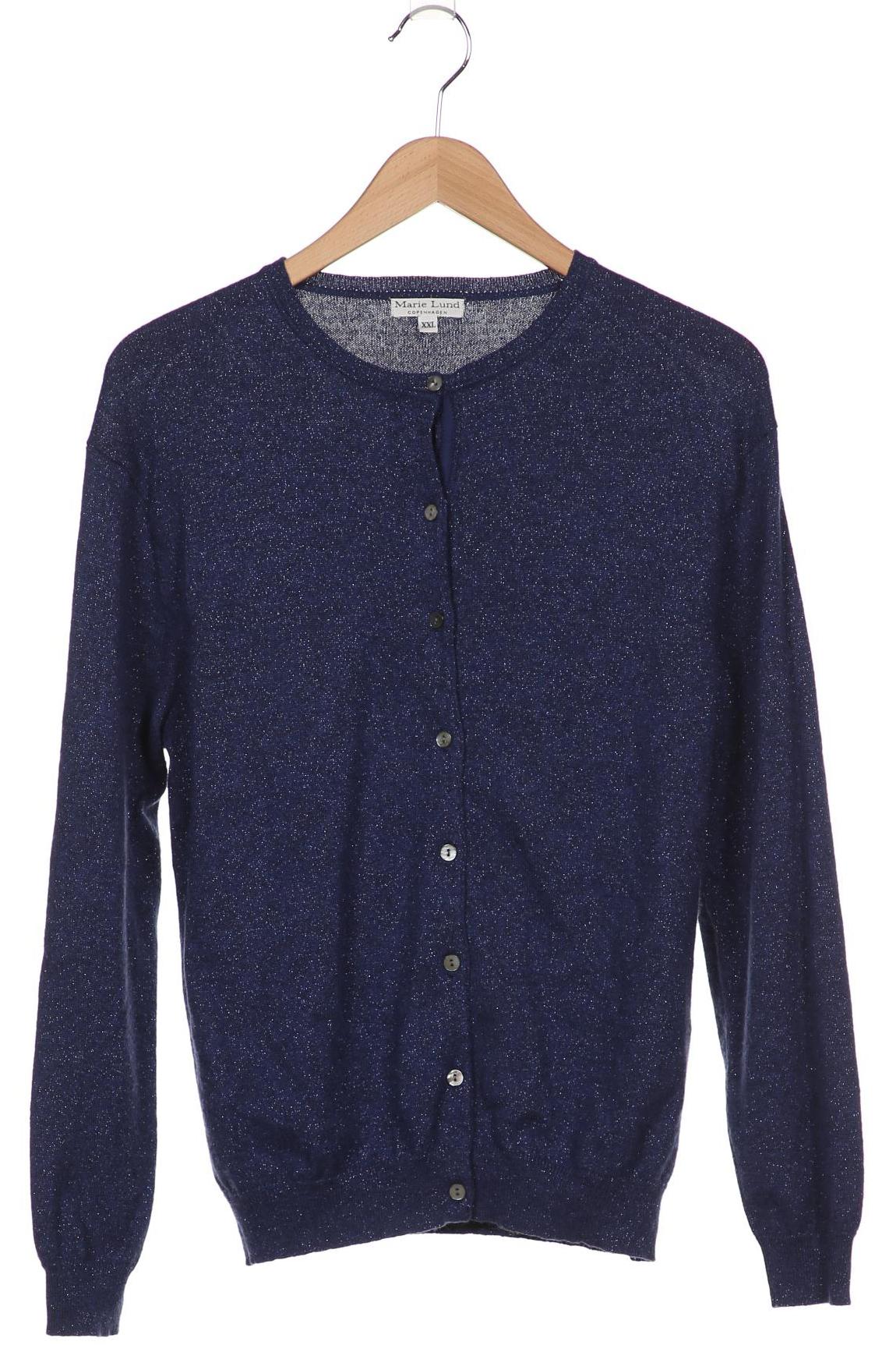 

Marie Lund Damen Strickjacke, blau, Gr. 46