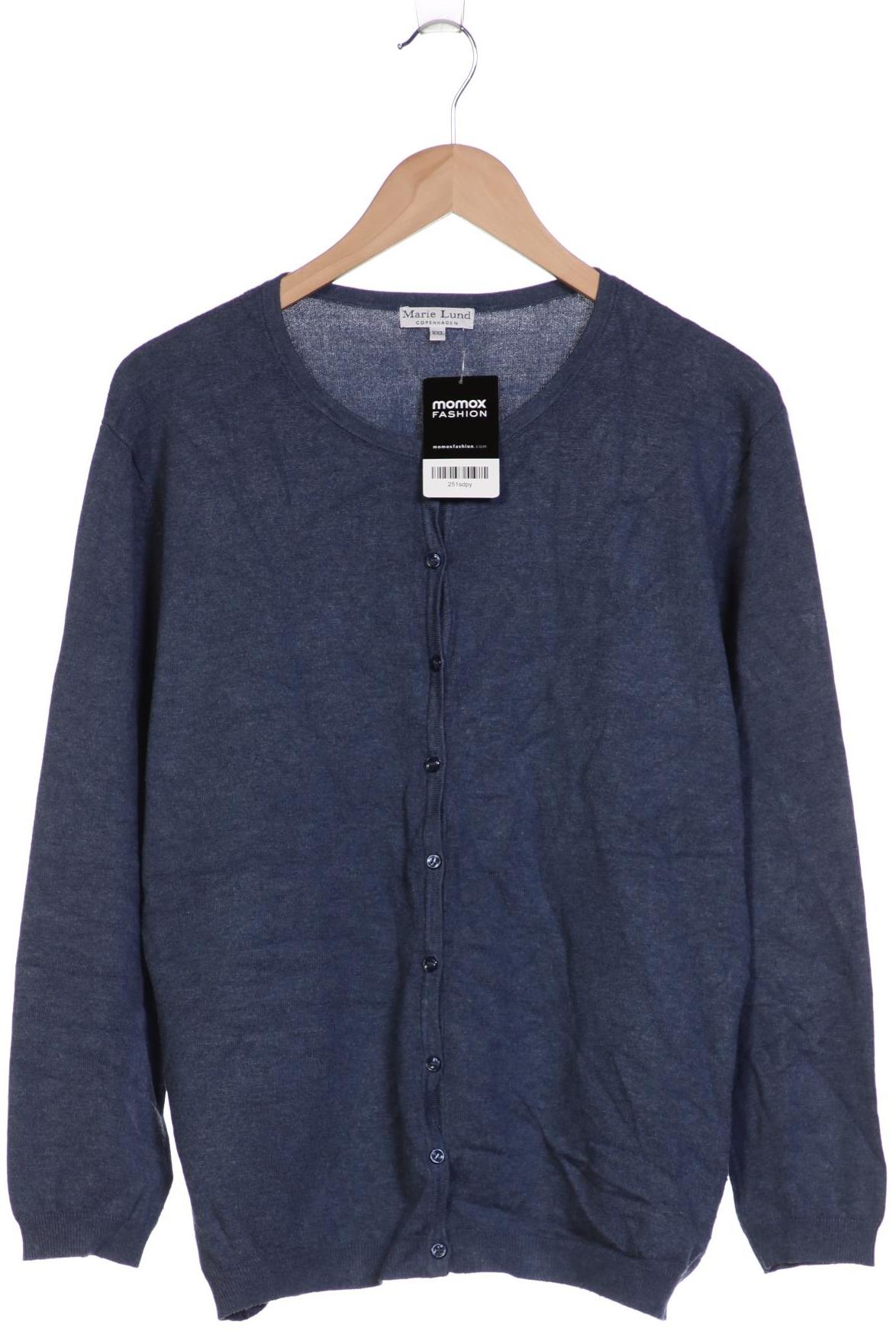 

Marie Lund Damen Strickjacke, blau, Gr. 46