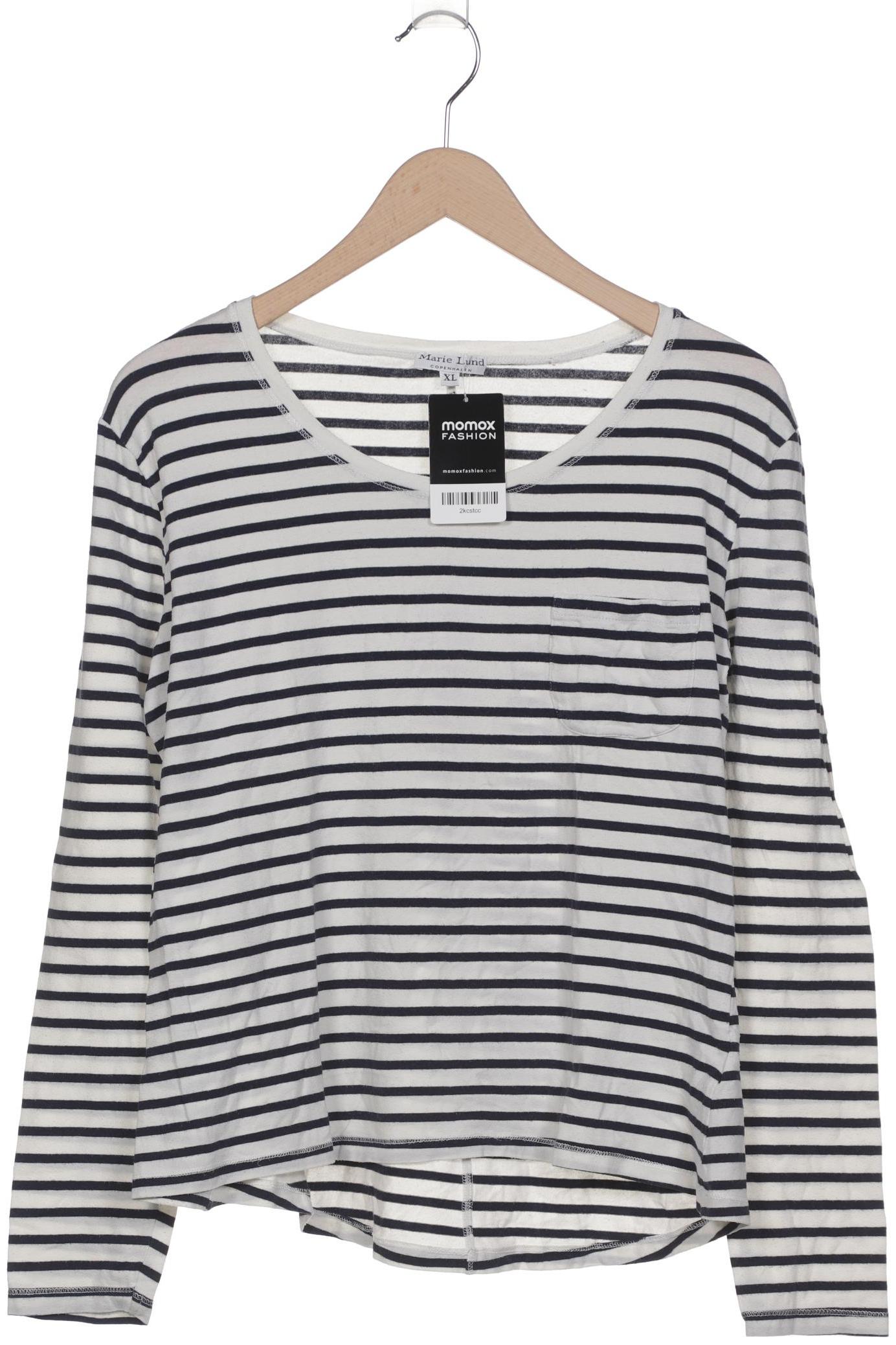 

Marie Lund Damen Langarmshirt, weiß, Gr. 44