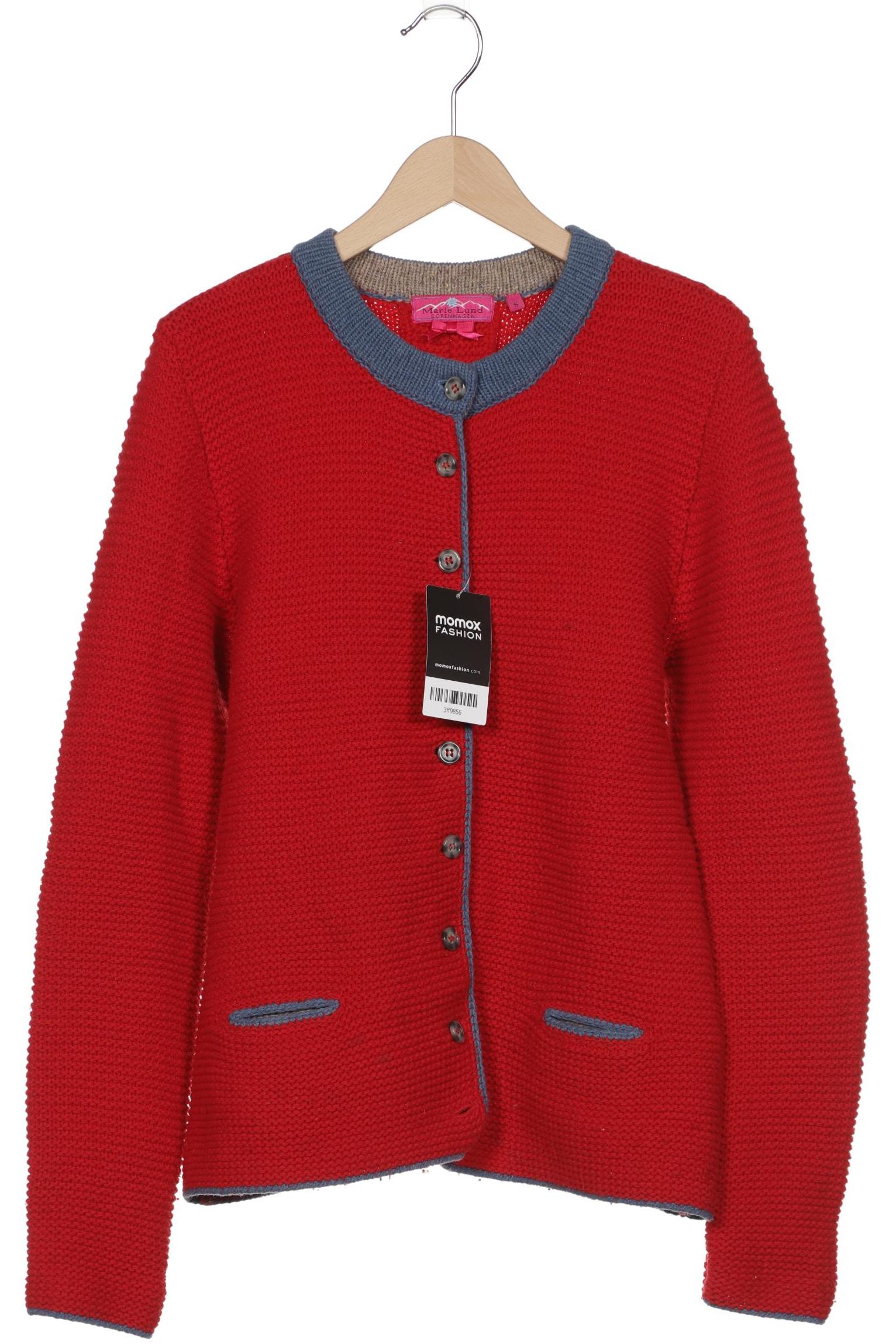 

Marie Lund Damen Strickjacke, rot, Gr. 36