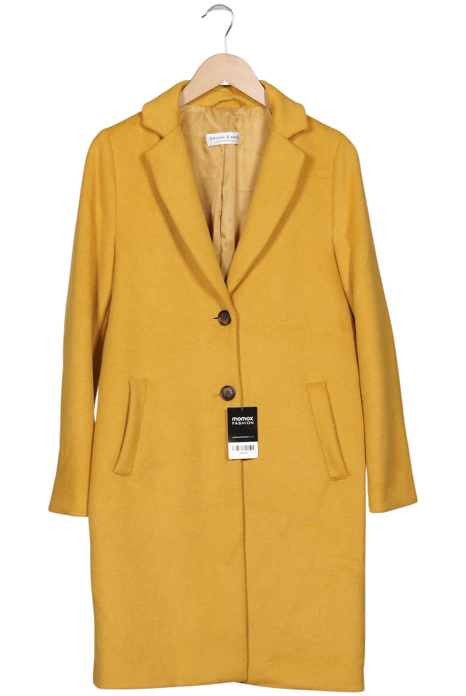 

Marie Lund Damen Mantel, gelb, Gr. 36
