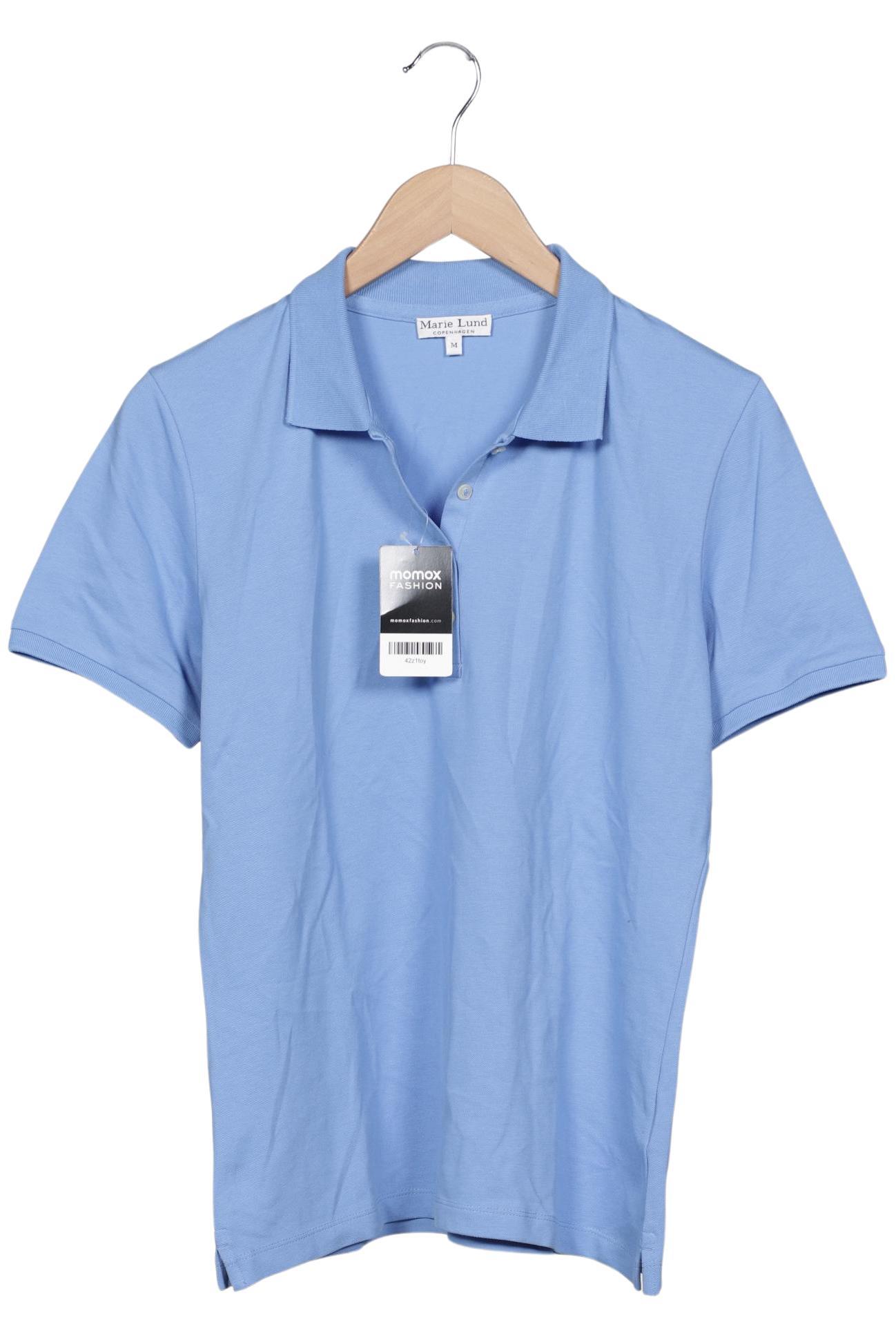

Marie Lund Damen Poloshirt, blau, Gr. 38