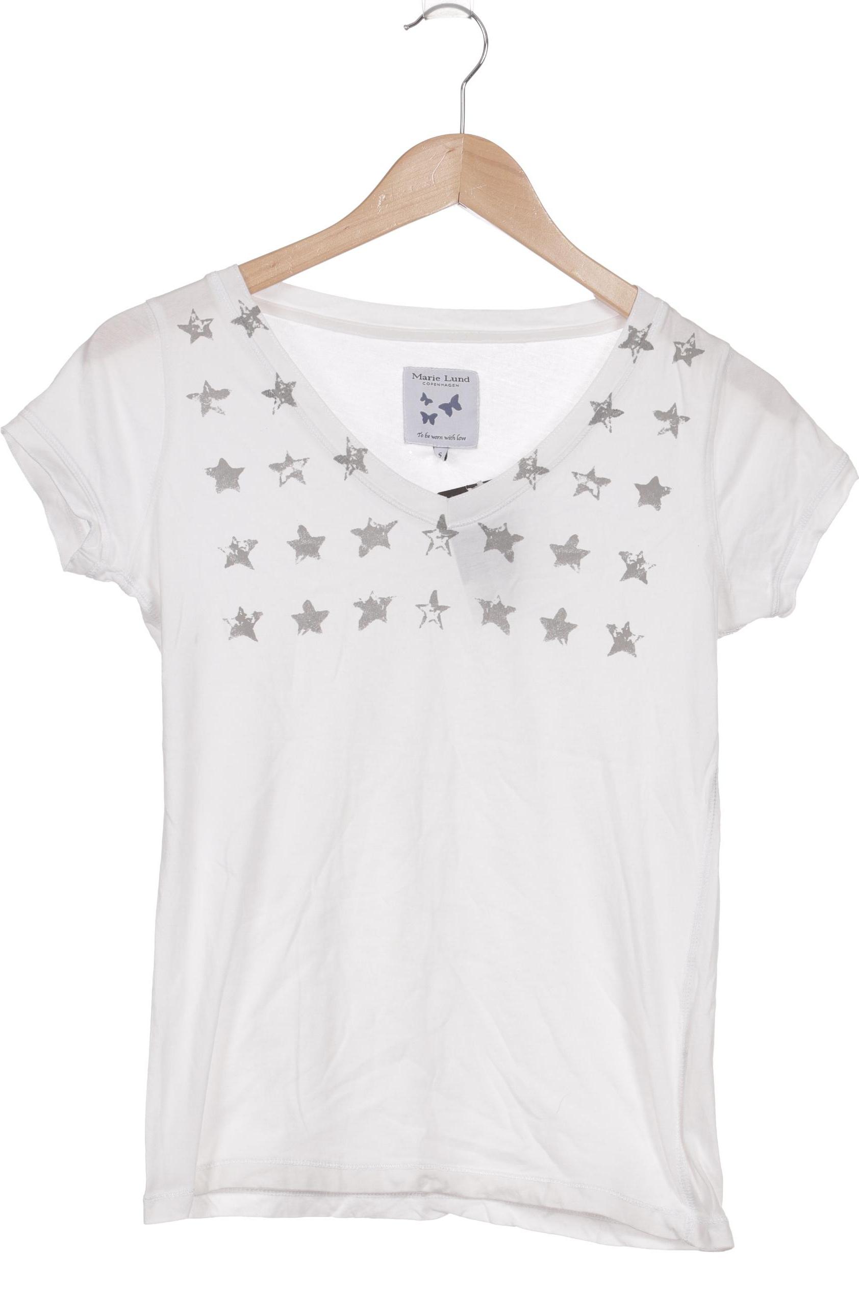 

Marie Lund Damen T-Shirt, weiß, Gr. 36