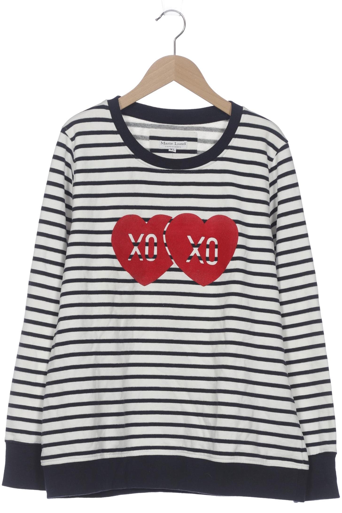 

Marie Lund Damen Sweatshirt, weiß, Gr. 44