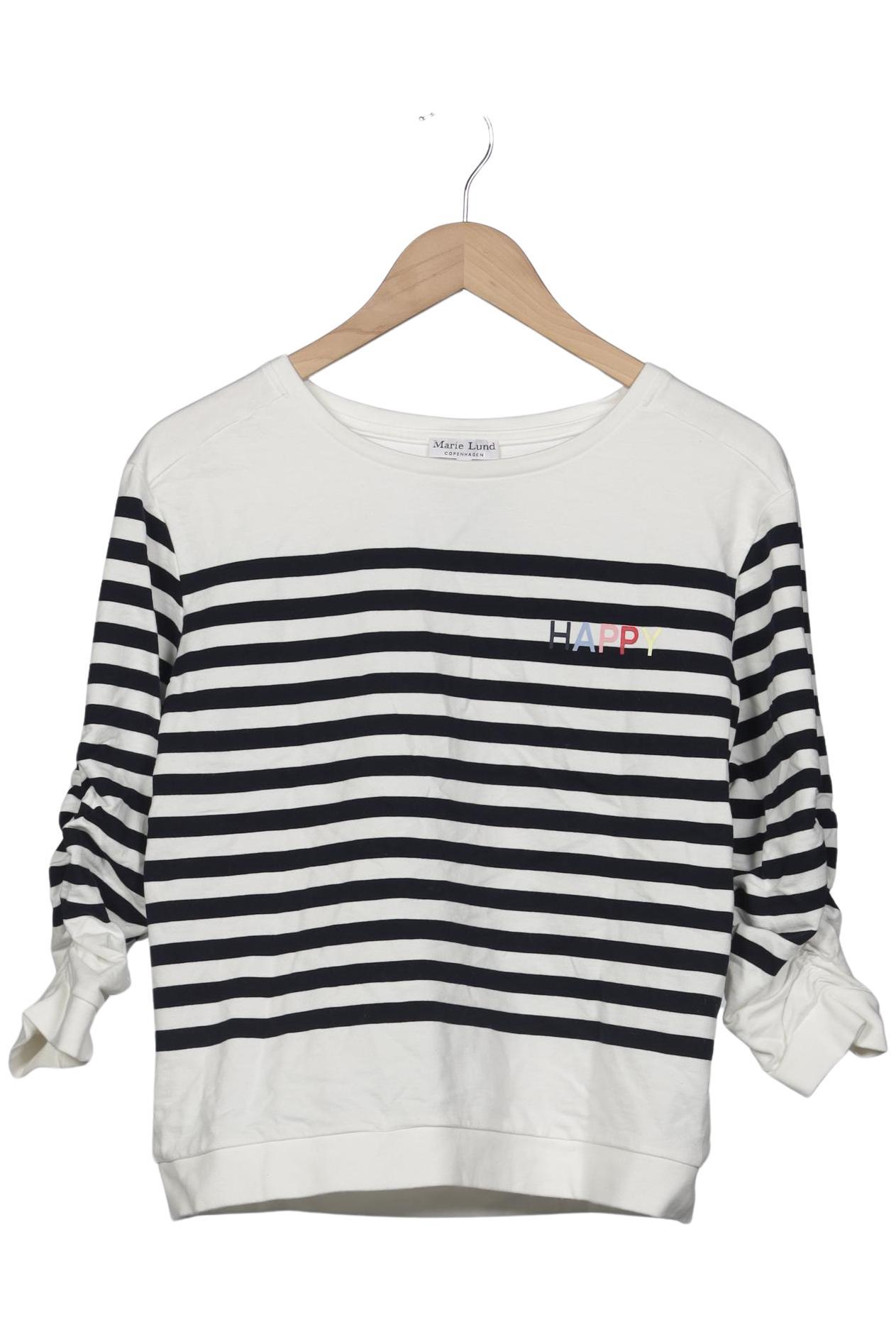 

Marie Lund Damen Sweatshirt, weiß, Gr. 38