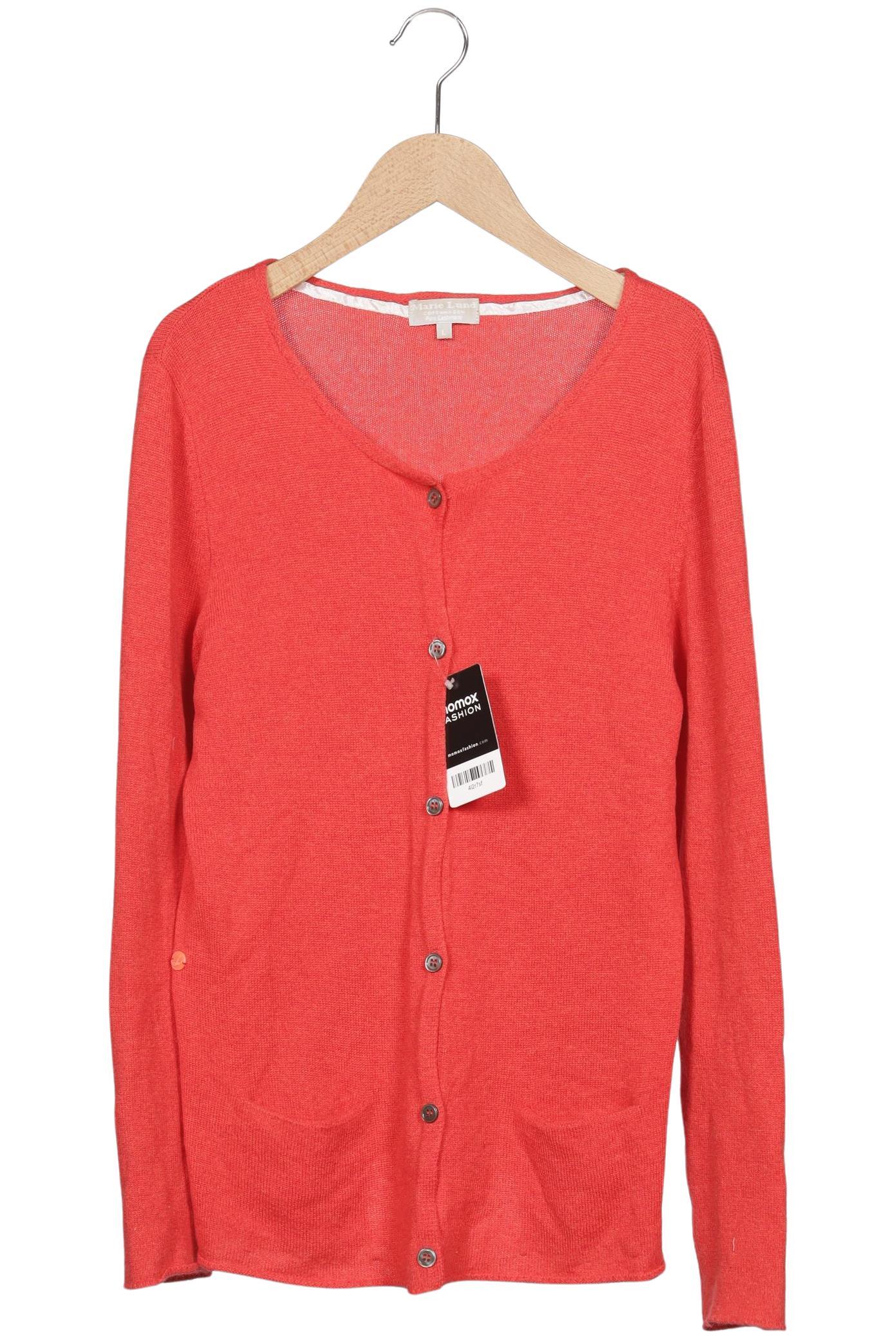 

Marie Lund Damen Strickjacke, rot, Gr. 42