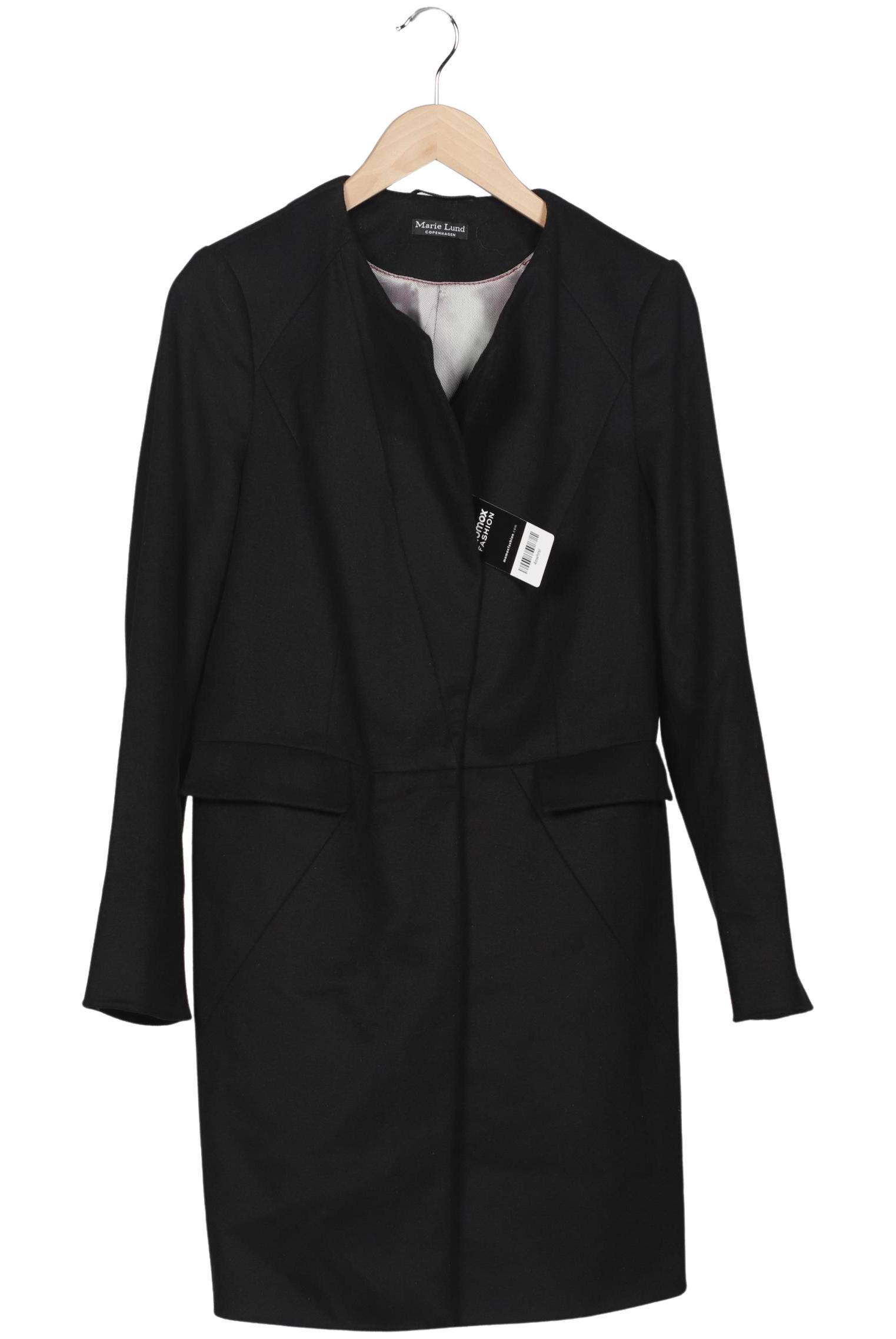 

Marie Lund Damen Mantel, schwarz, Gr. 42