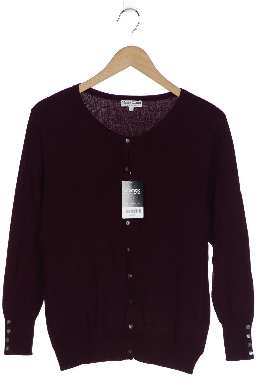 

Marie Lund Damen Strickjacke, bordeaux