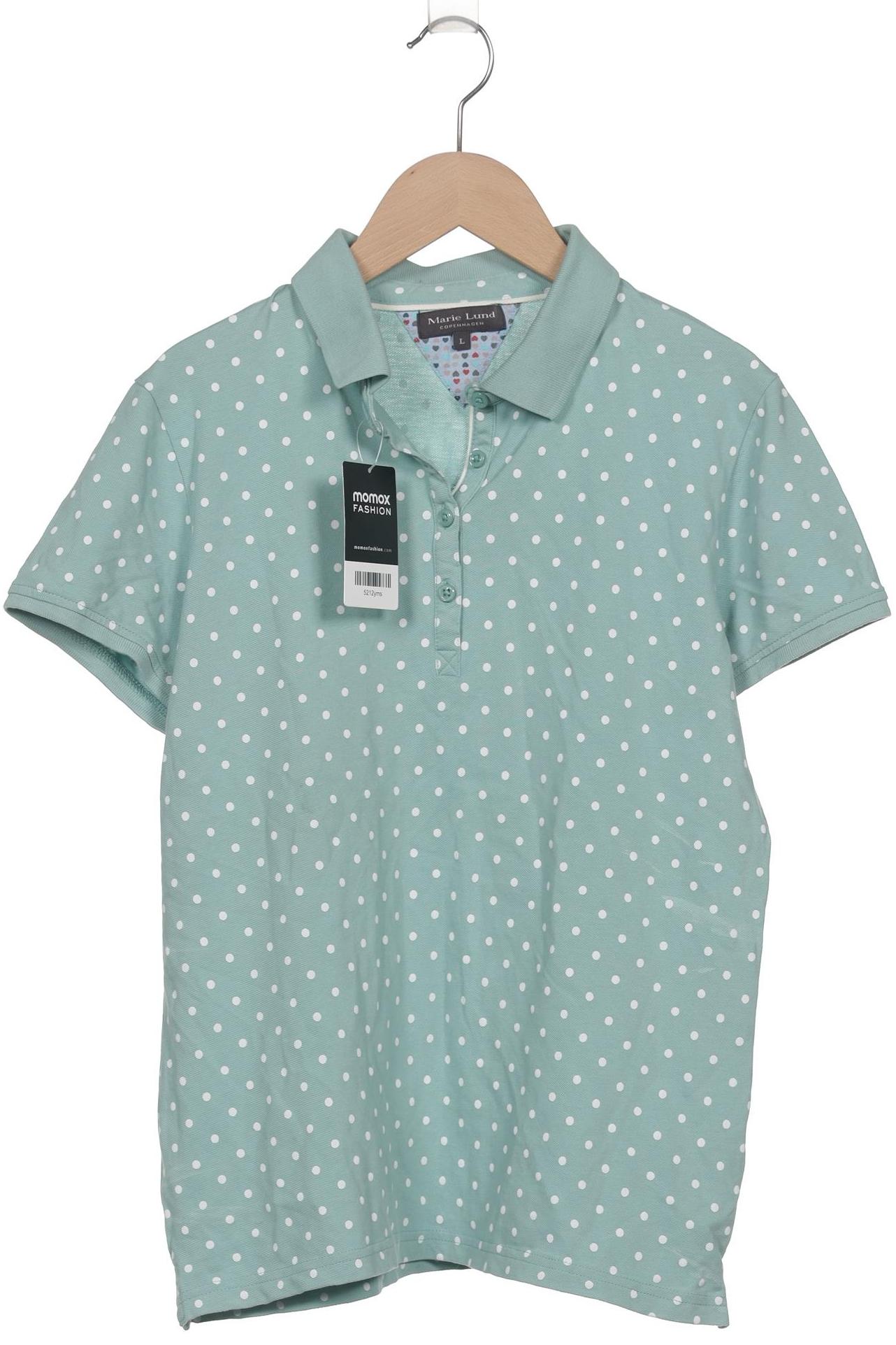 

Marie Lund Damen Poloshirt, türkis, Gr. 42