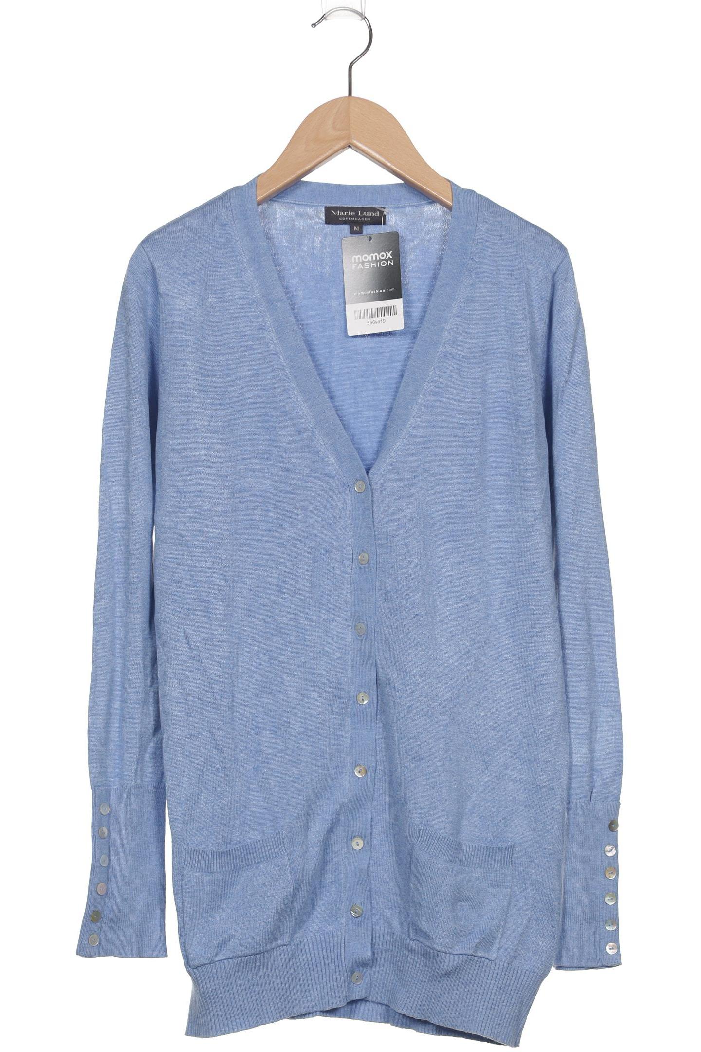 

Marie Lund Damen Strickjacke, blau, Gr. 38