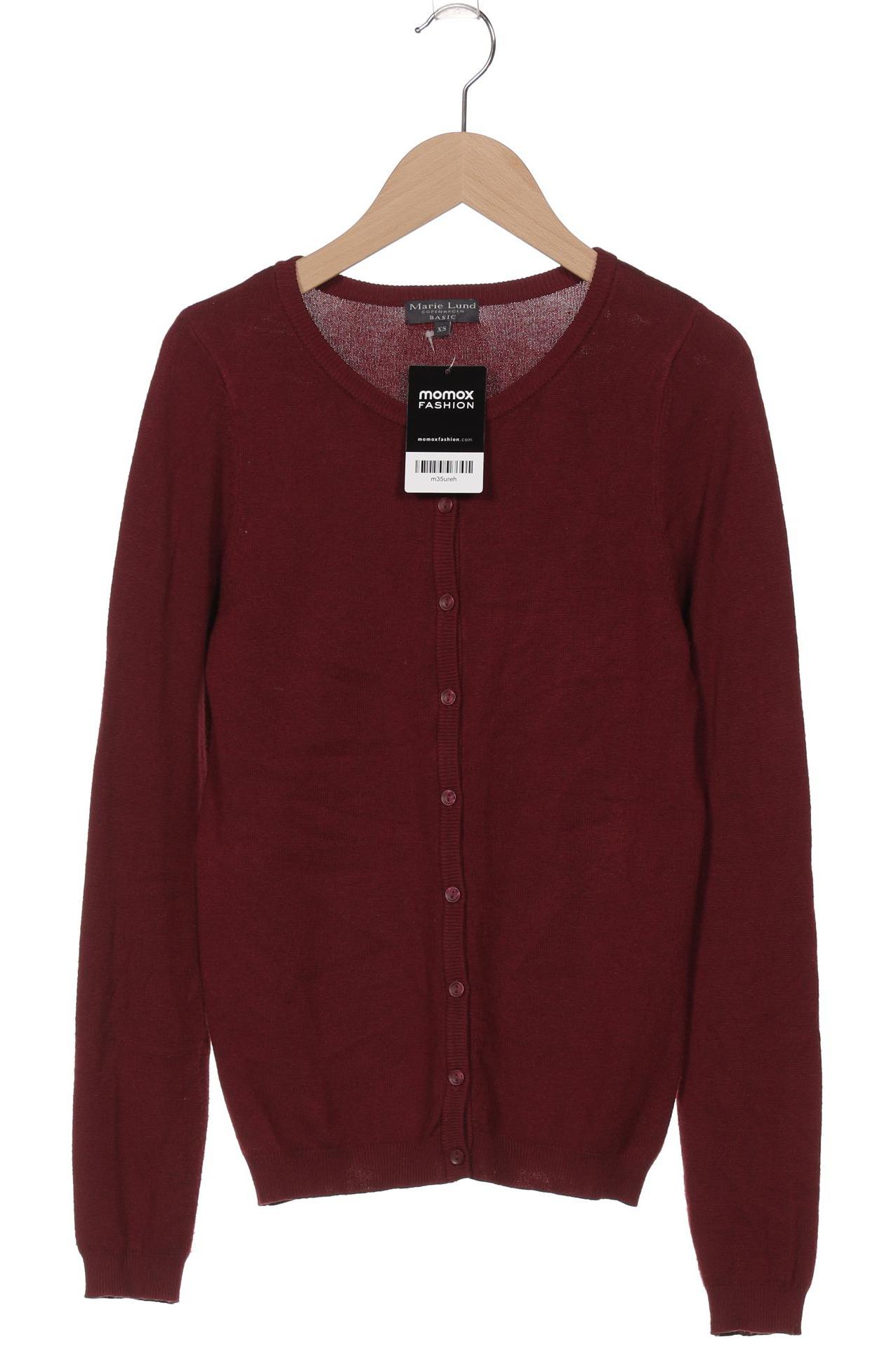 

Marie Lund Damen Strickjacke, bordeaux, Gr. 34