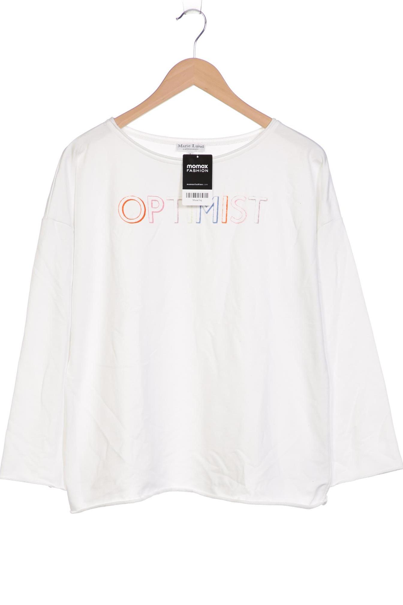 

Marie Lund Damen Sweatshirt, weiß, Gr. 42