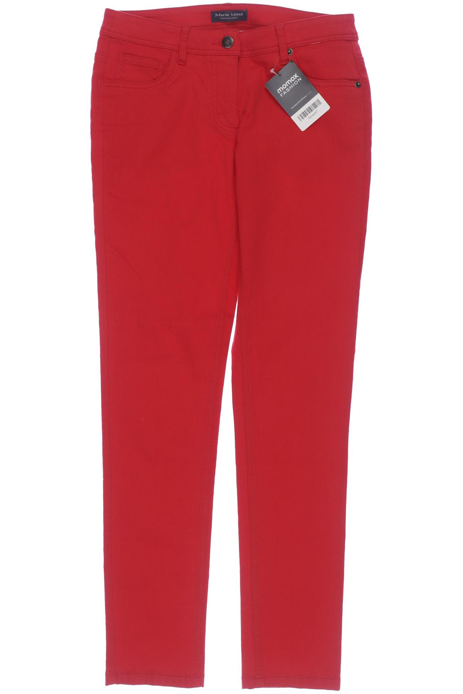 

Marie Lund Damen Jeans, rot, Gr. 34