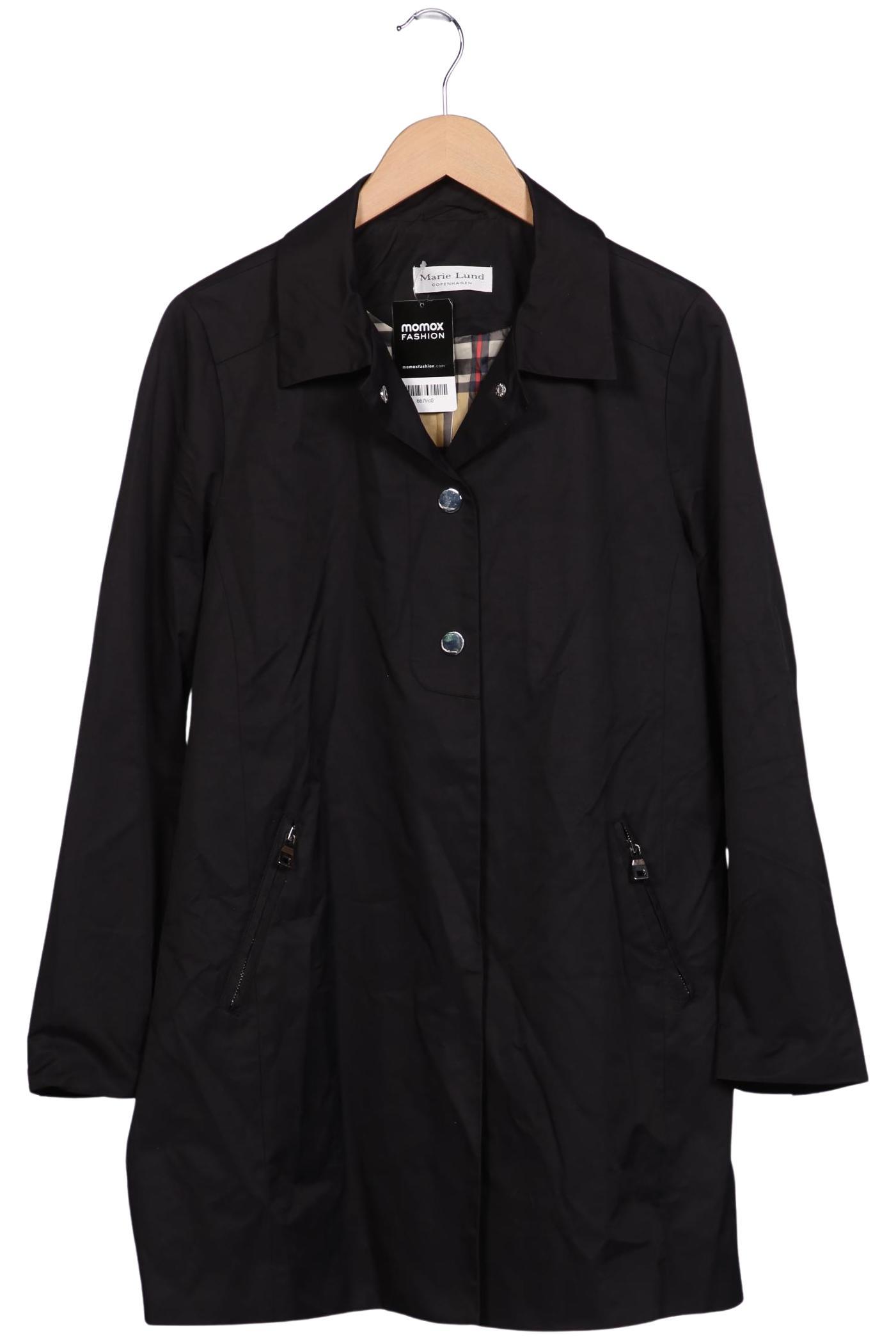 

Marie Lund Damen Mantel, schwarz, Gr. 42