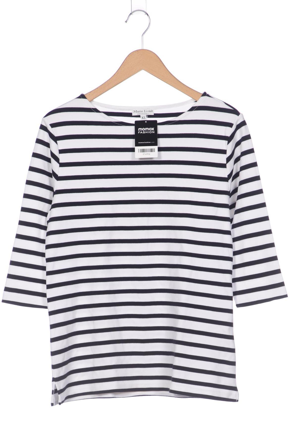 

Marie Lund Damen Langarmshirt, weiß, Gr. 44