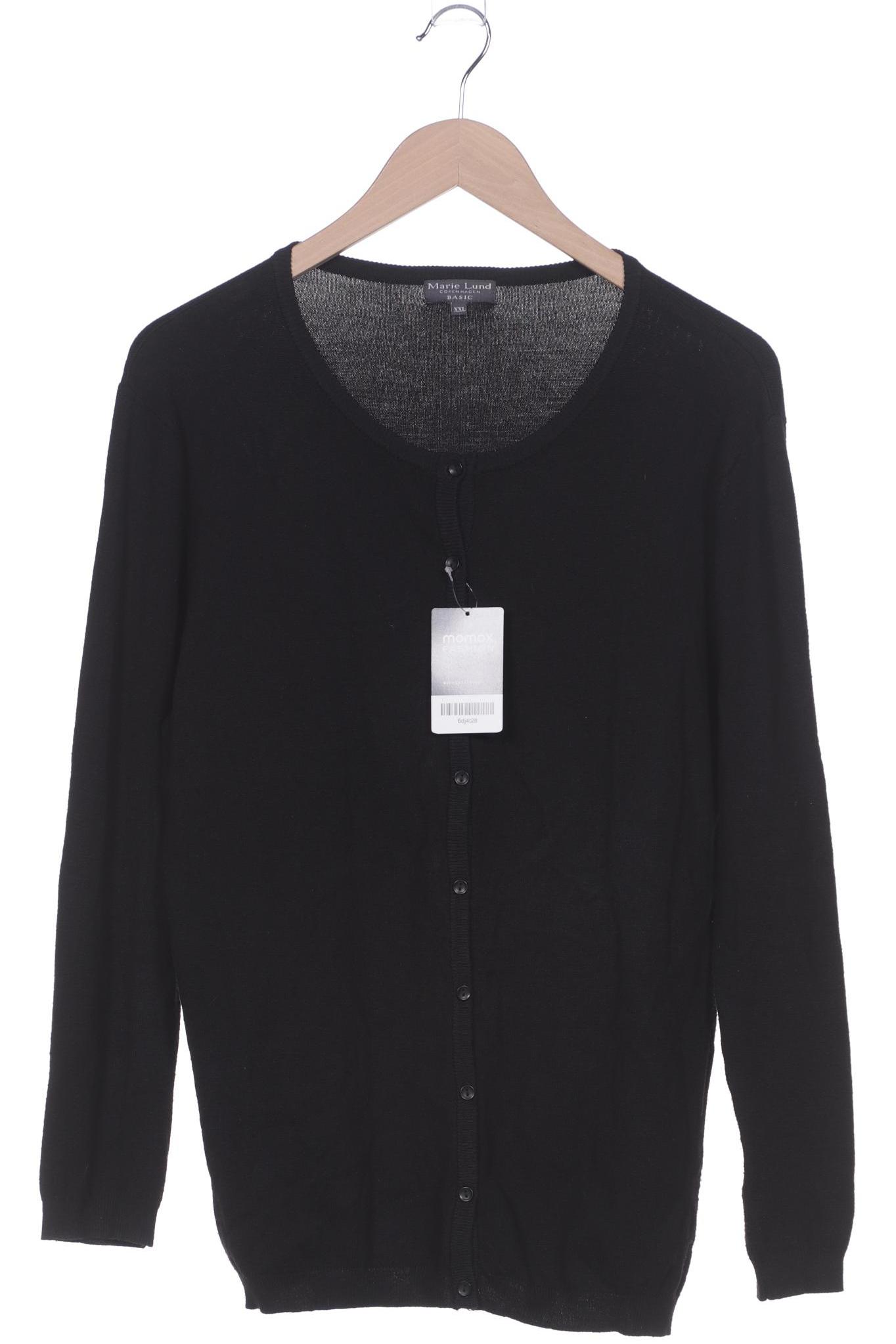 

Marie Lund Damen Strickjacke, schwarz, Gr. 46