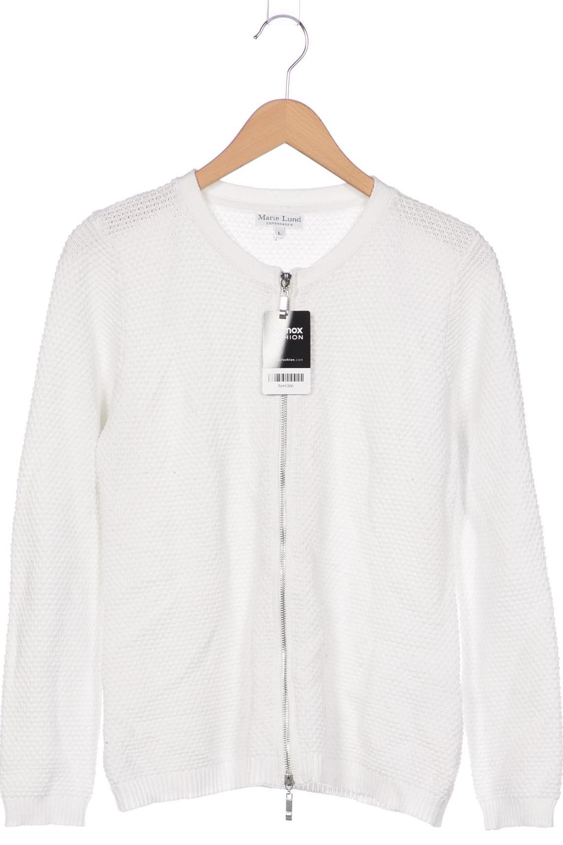 

Marie Lund Damen Strickjacke, weiß, Gr. 42