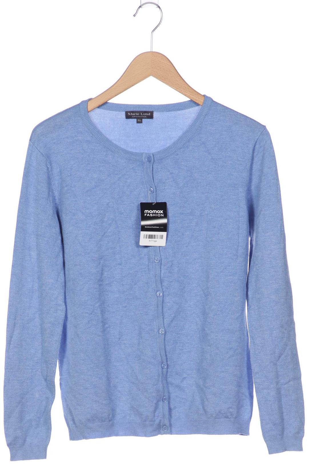 

Marie Lund Damen Strickjacke, blau, Gr. 44
