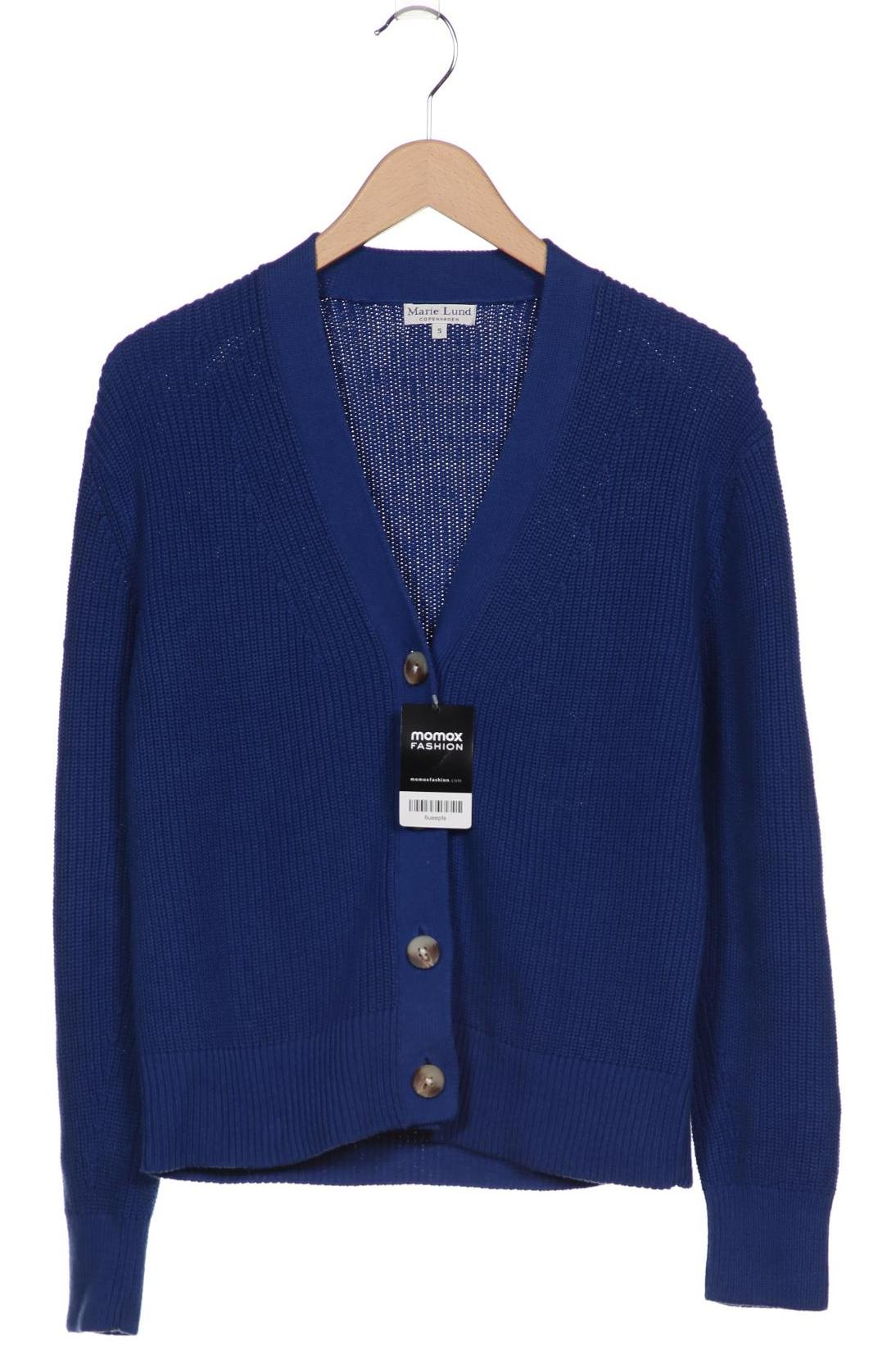 

Marie Lund Damen Strickjacke, blau, Gr. 36