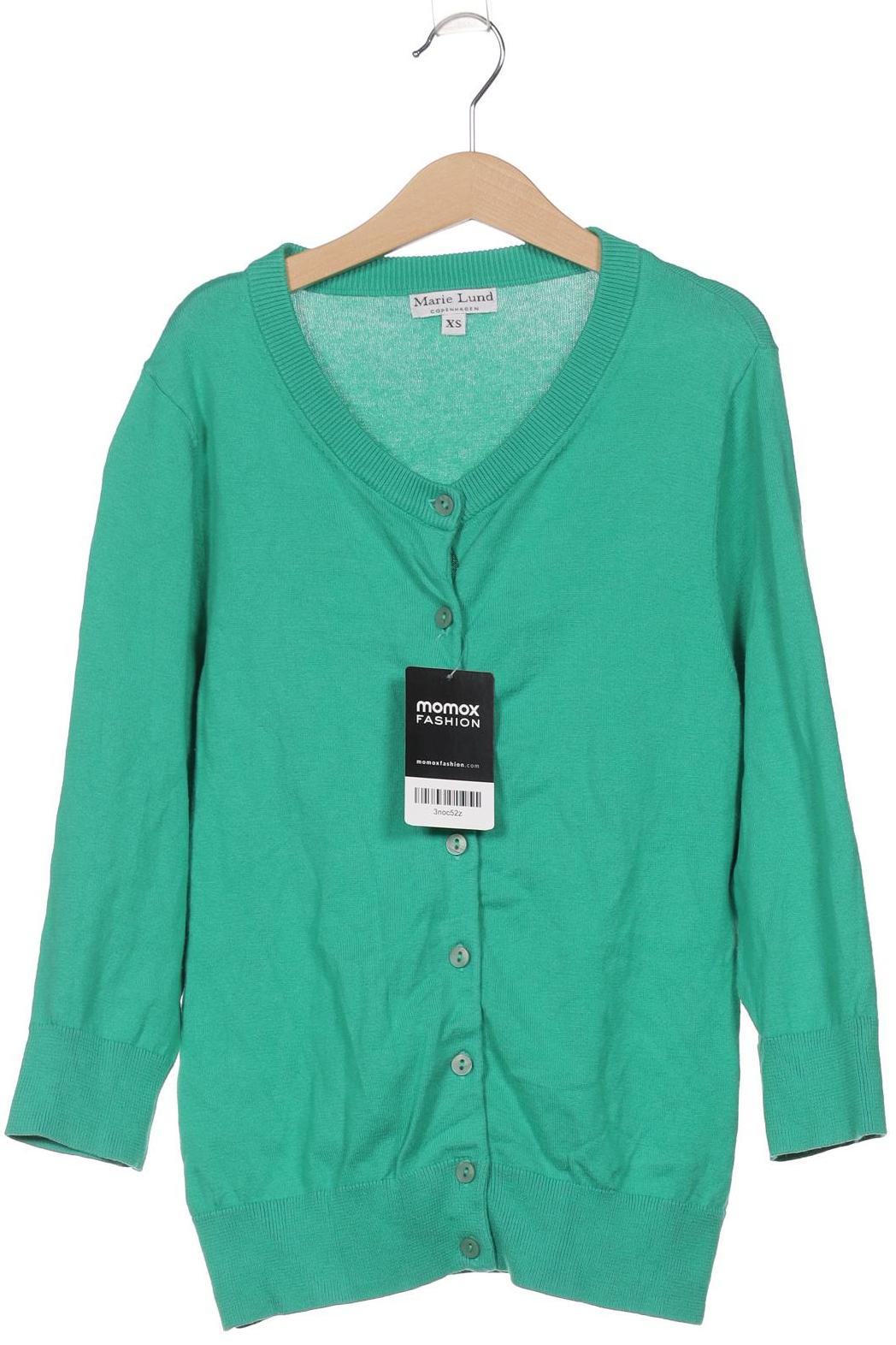 

Marie Lund Damen Strickjacke, grün, Gr. 34