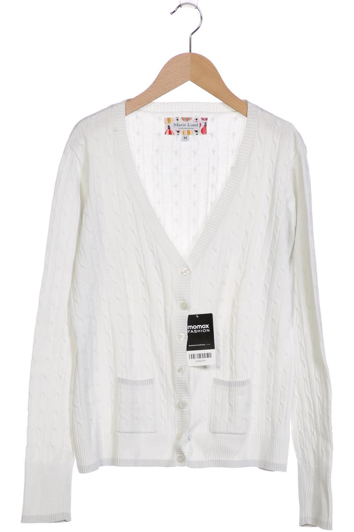 

Marie Lund Damen Strickjacke, weiß, Gr. 38