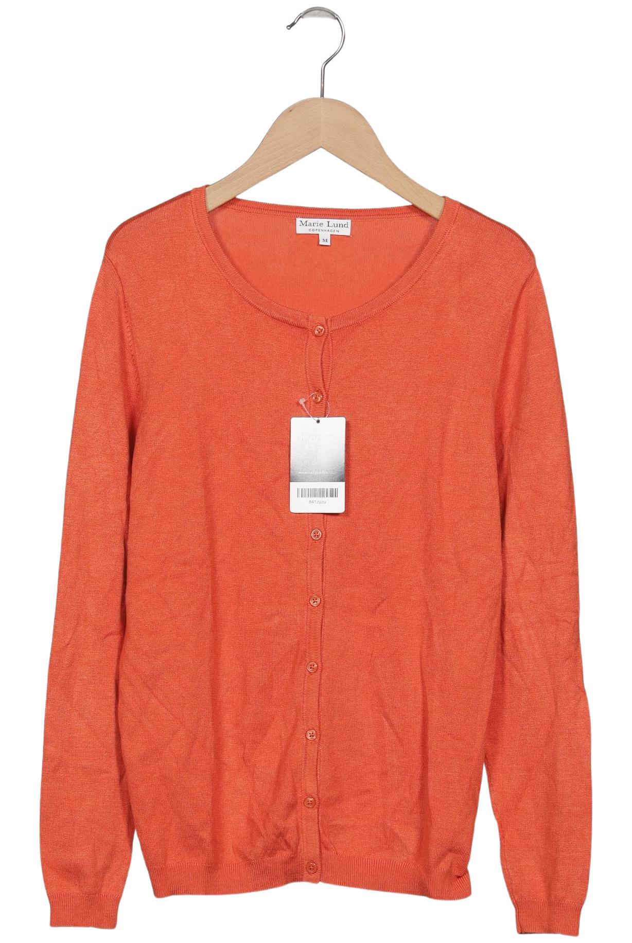

Marie Lund Damen Strickjacke, orange, Gr. 38