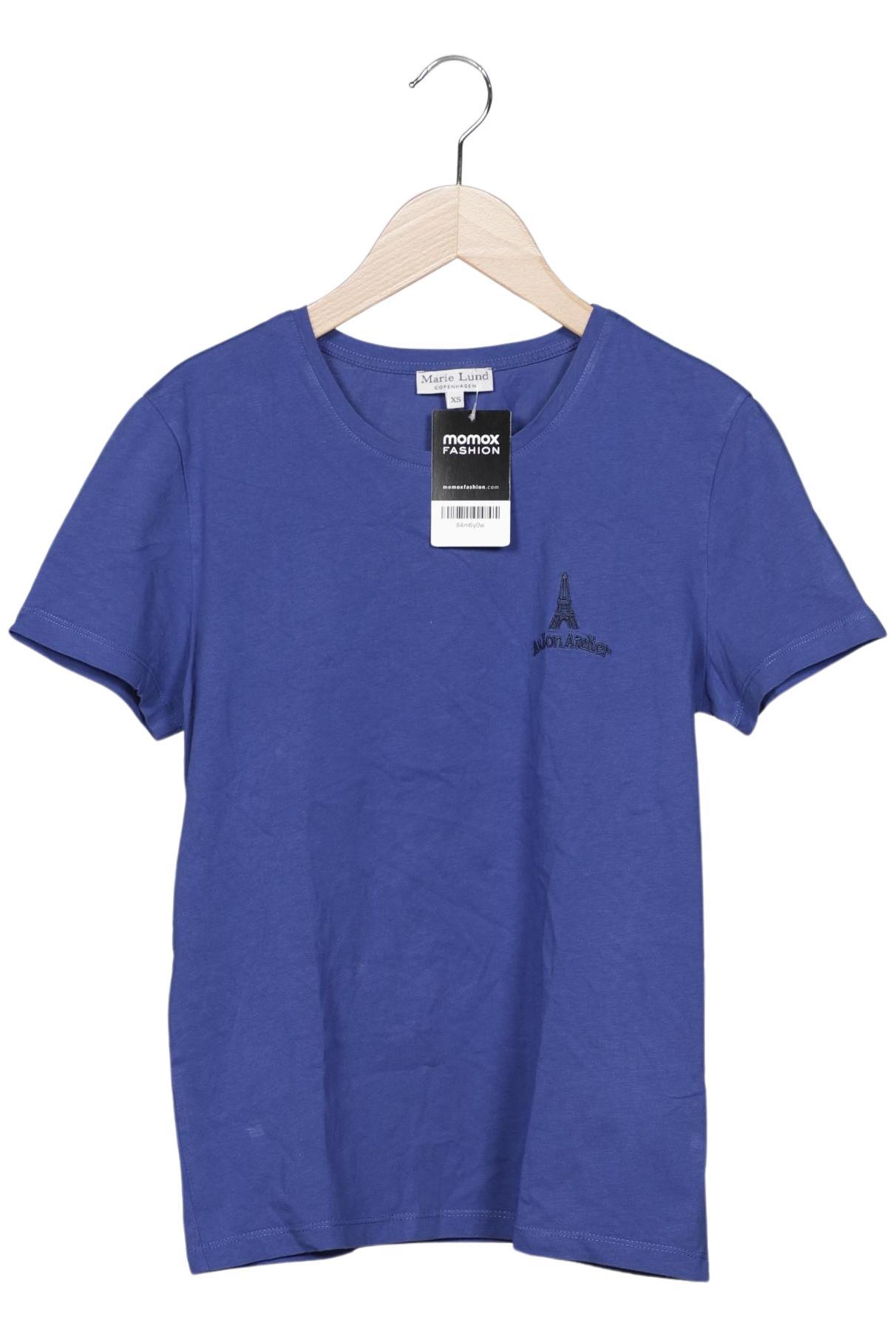 

Marie Lund Damen T-Shirt, blau, Gr. 34