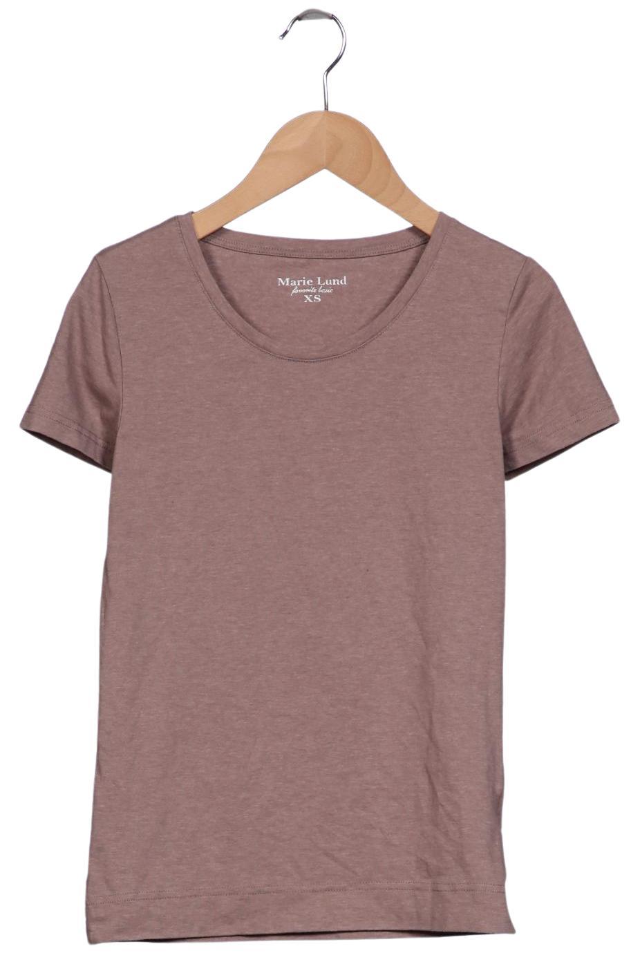 

Marie Lund Damen T-Shirt, braun, Gr. 34