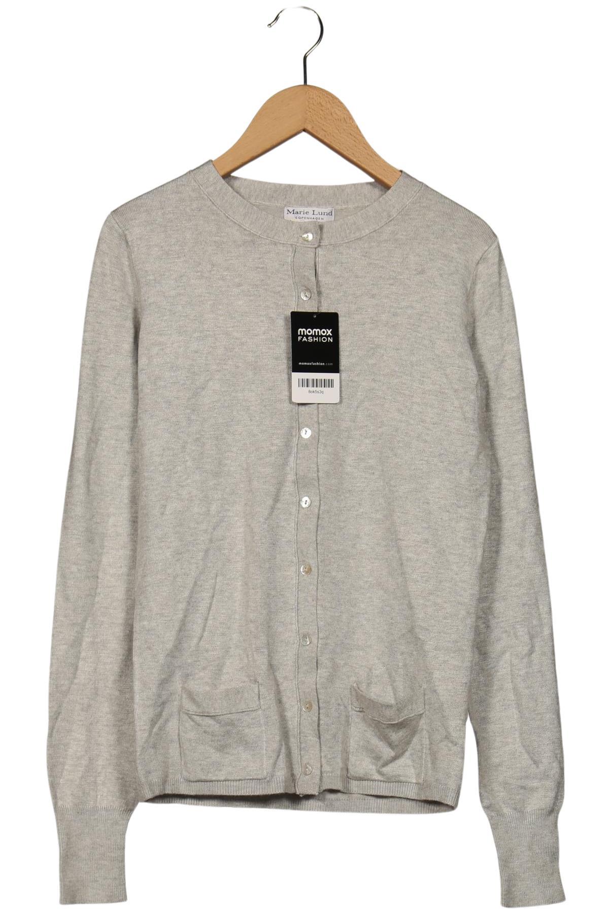 

Marie Lund Damen Strickjacke, grau, Gr. 36