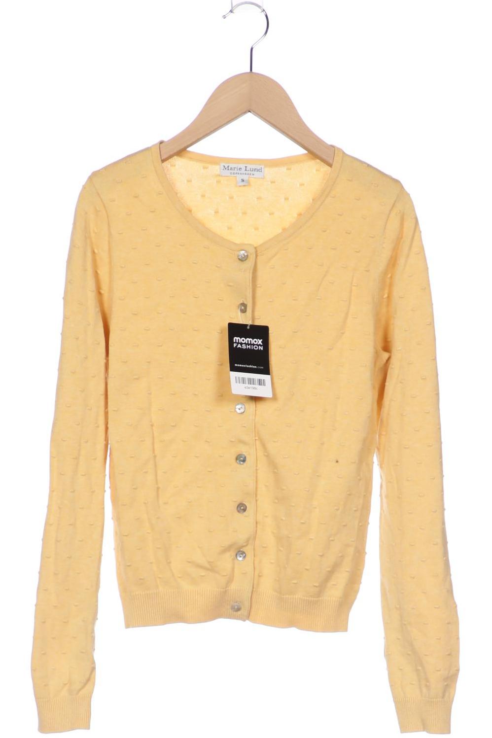 

Marie Lund Damen Strickjacke, gelb, Gr. 36