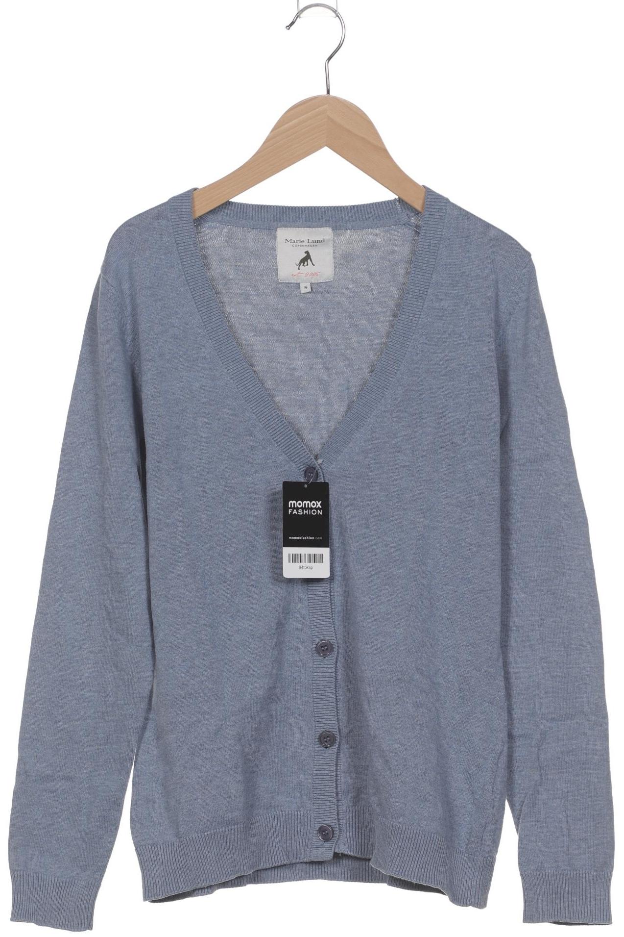 

Marie Lund Damen Strickjacke, blau, Gr. 36