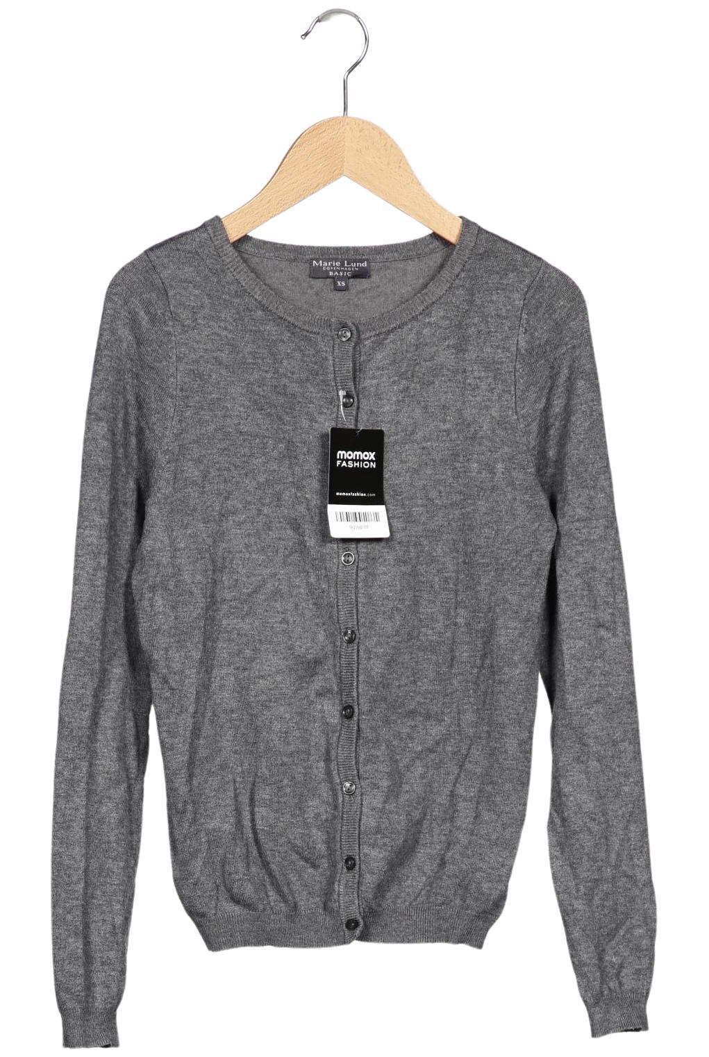 

Marie Lund Damen Strickjacke, grau, Gr. 34