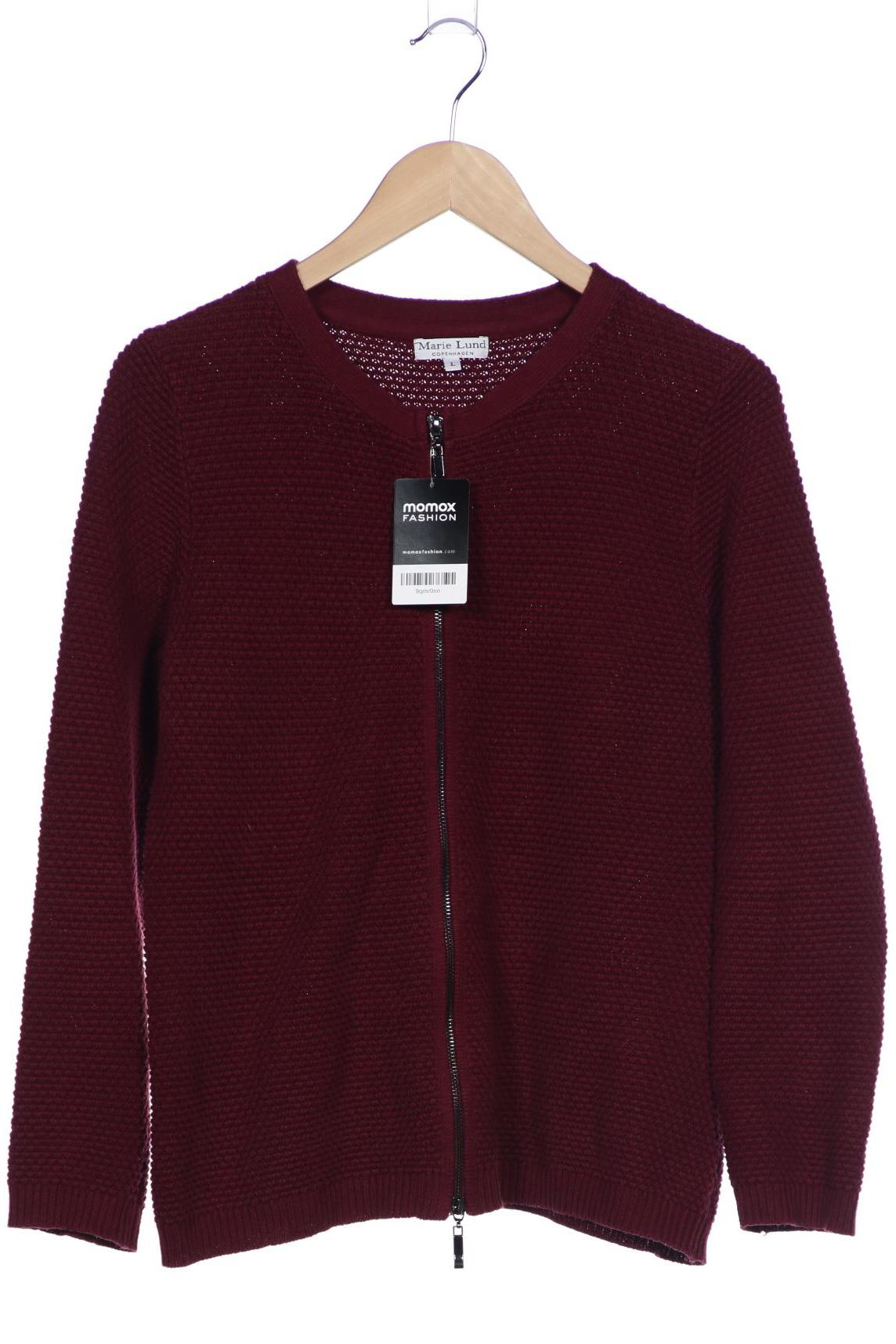 

Marie Lund Damen Strickjacke, bordeaux, Gr. 42