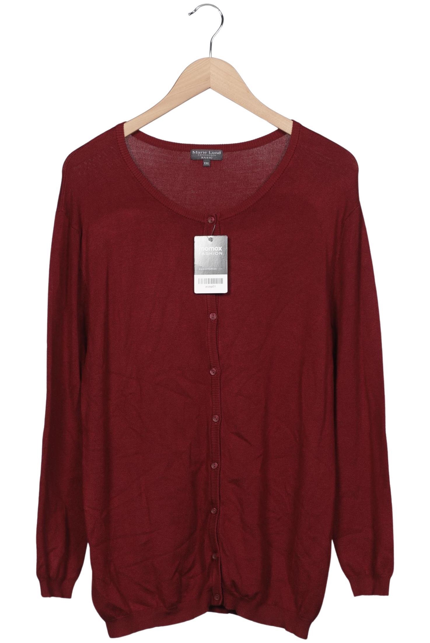 

Marie Lund Damen Strickjacke, bordeaux, Gr. 46