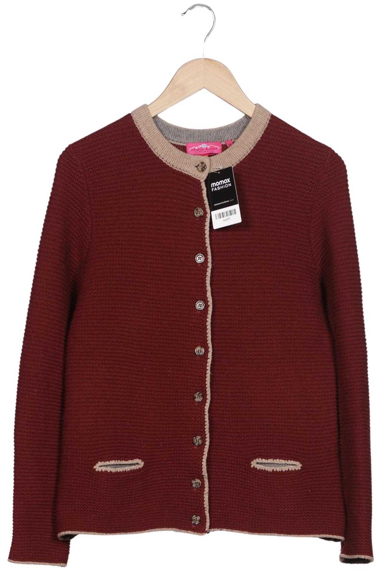 

Marie Lund Damen Strickjacke, bordeaux, Gr. 38