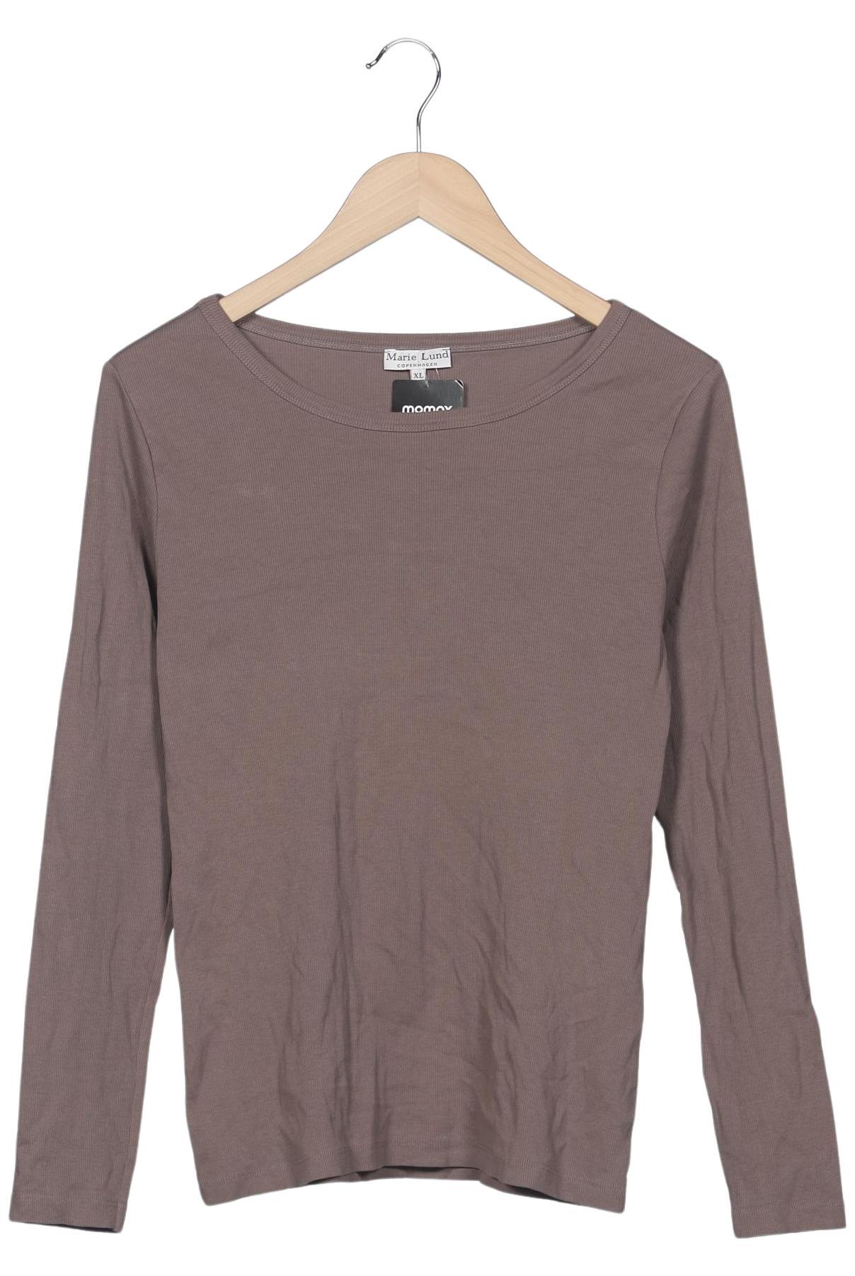 

Marie Lund Damen Langarmshirt, braun, Gr. 44