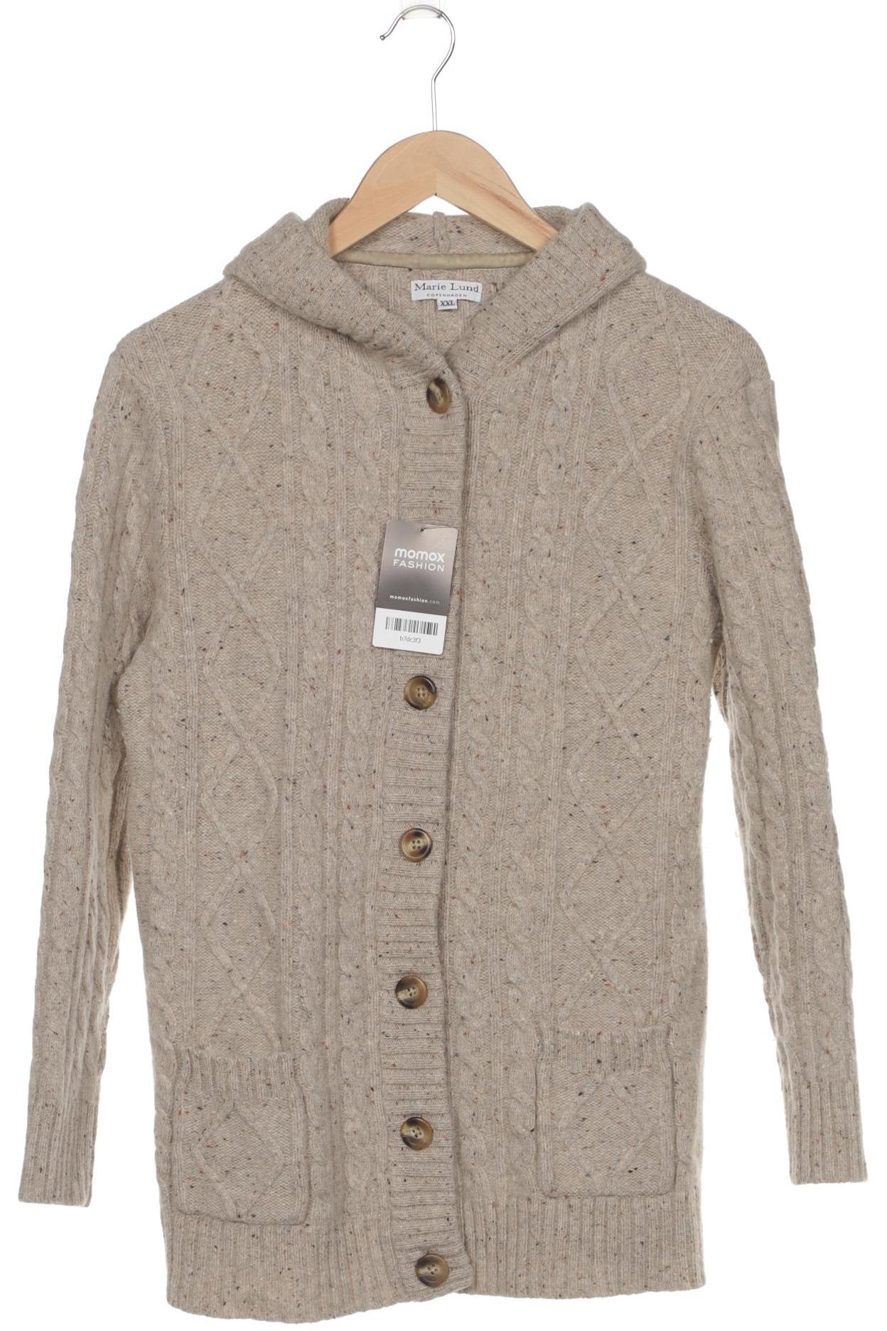 

Marie Lund Damen Strickjacke, beige, Gr. 46