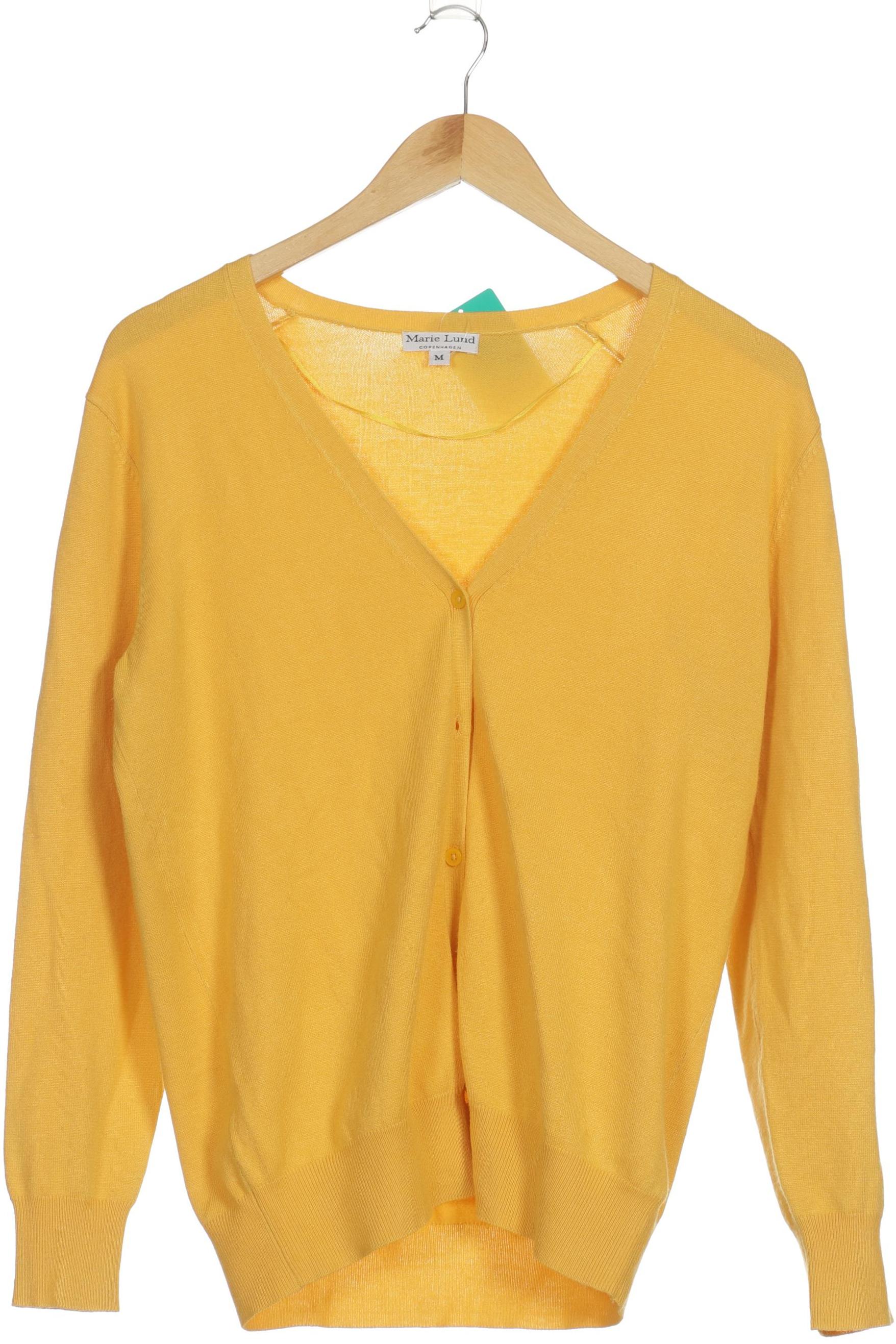 

Marie Lund Damen Strickjacke, gelb, Gr. 38