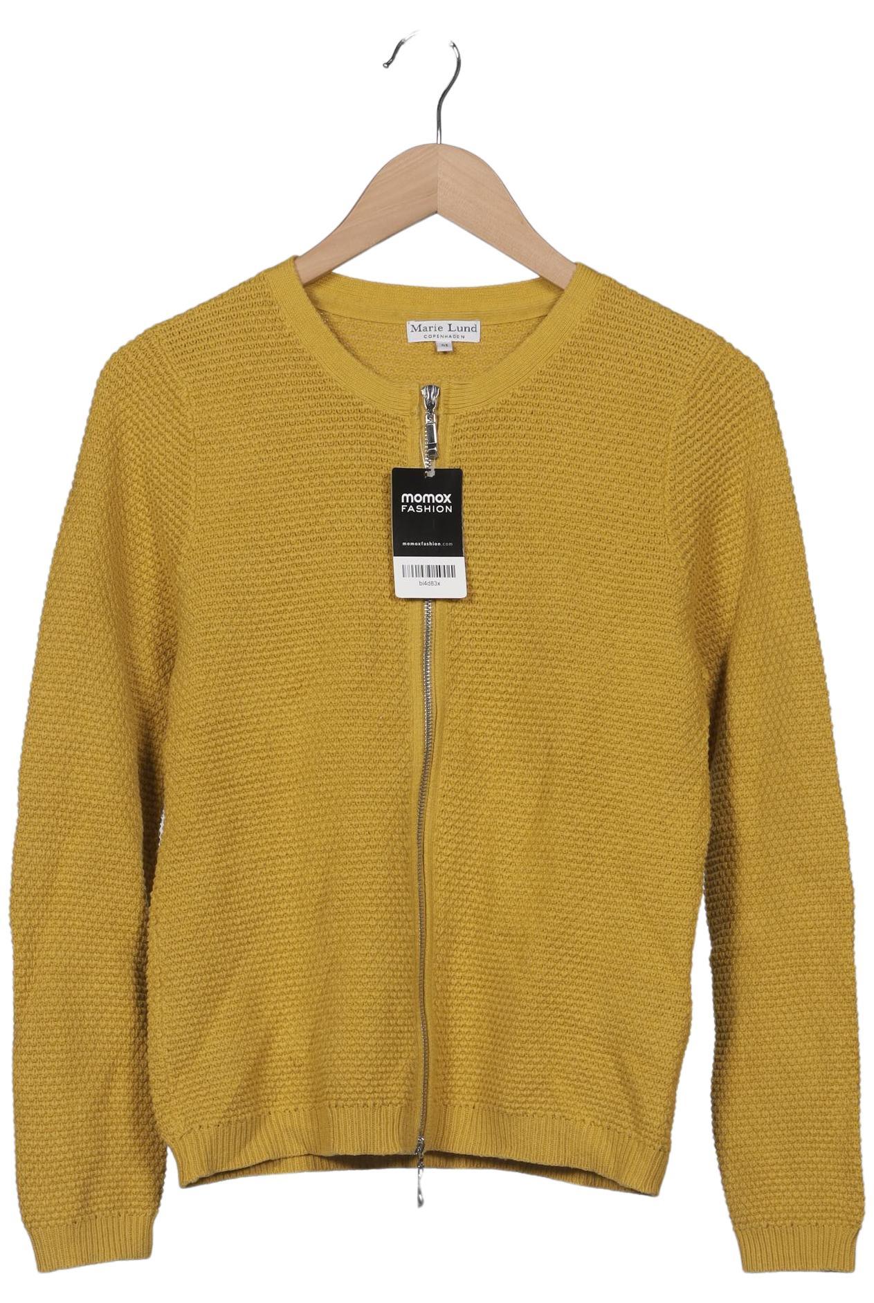 

Marie Lund Damen Strickjacke, gelb, Gr. 38