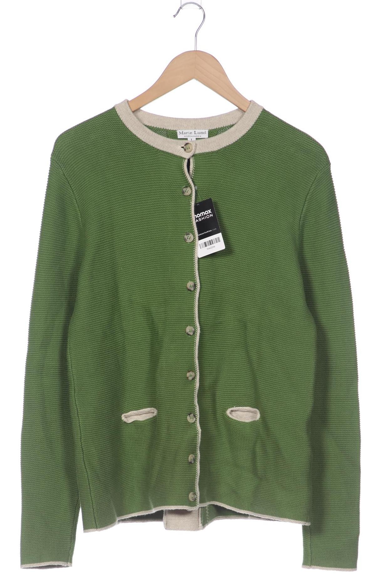 

Marie Lund Damen Strickjacke, grün, Gr. 42