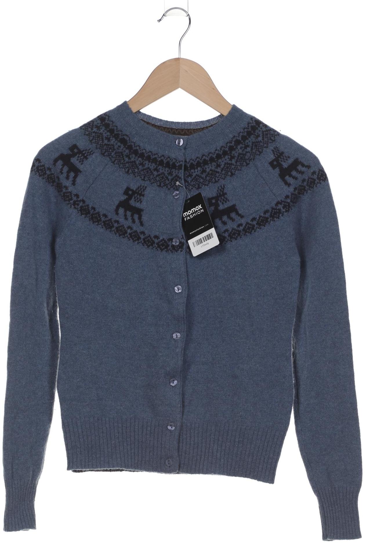 

Marie Lund Damen Strickjacke, blau, Gr. 34