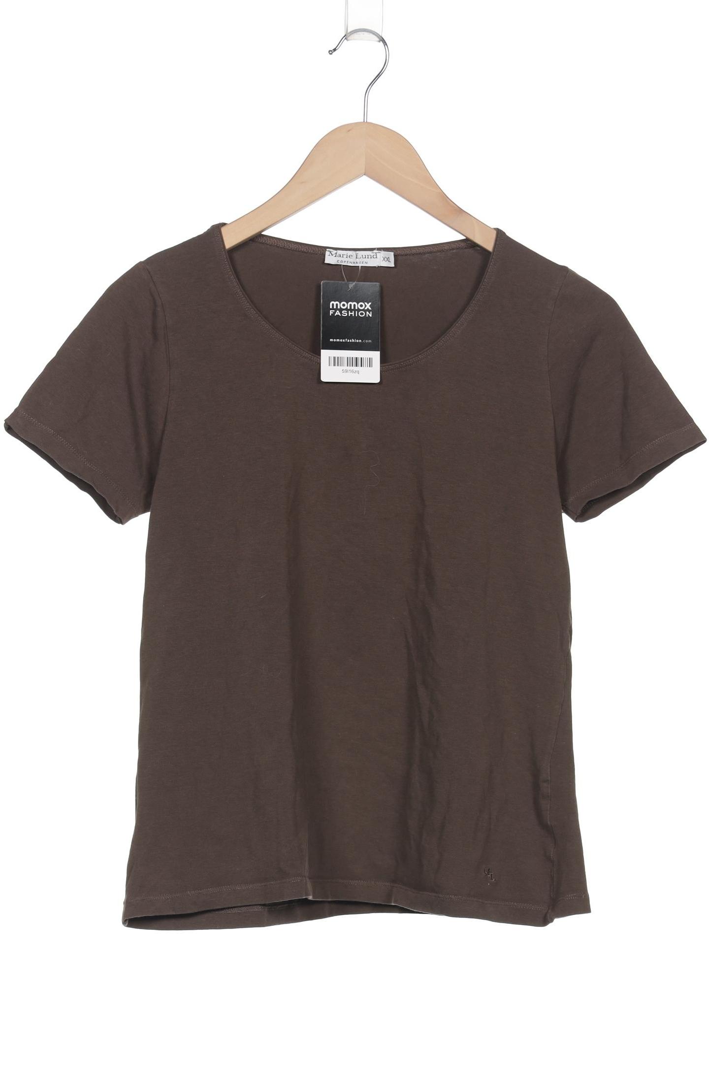 

Marie Lund Damen T-Shirt, braun, Gr. 46